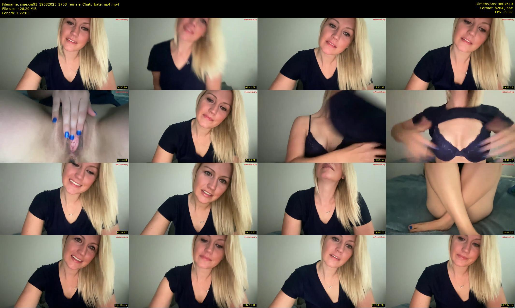 smexxii93 — 83 minute Chaturbate female cam show recording, 480p, Mar 19, 2025