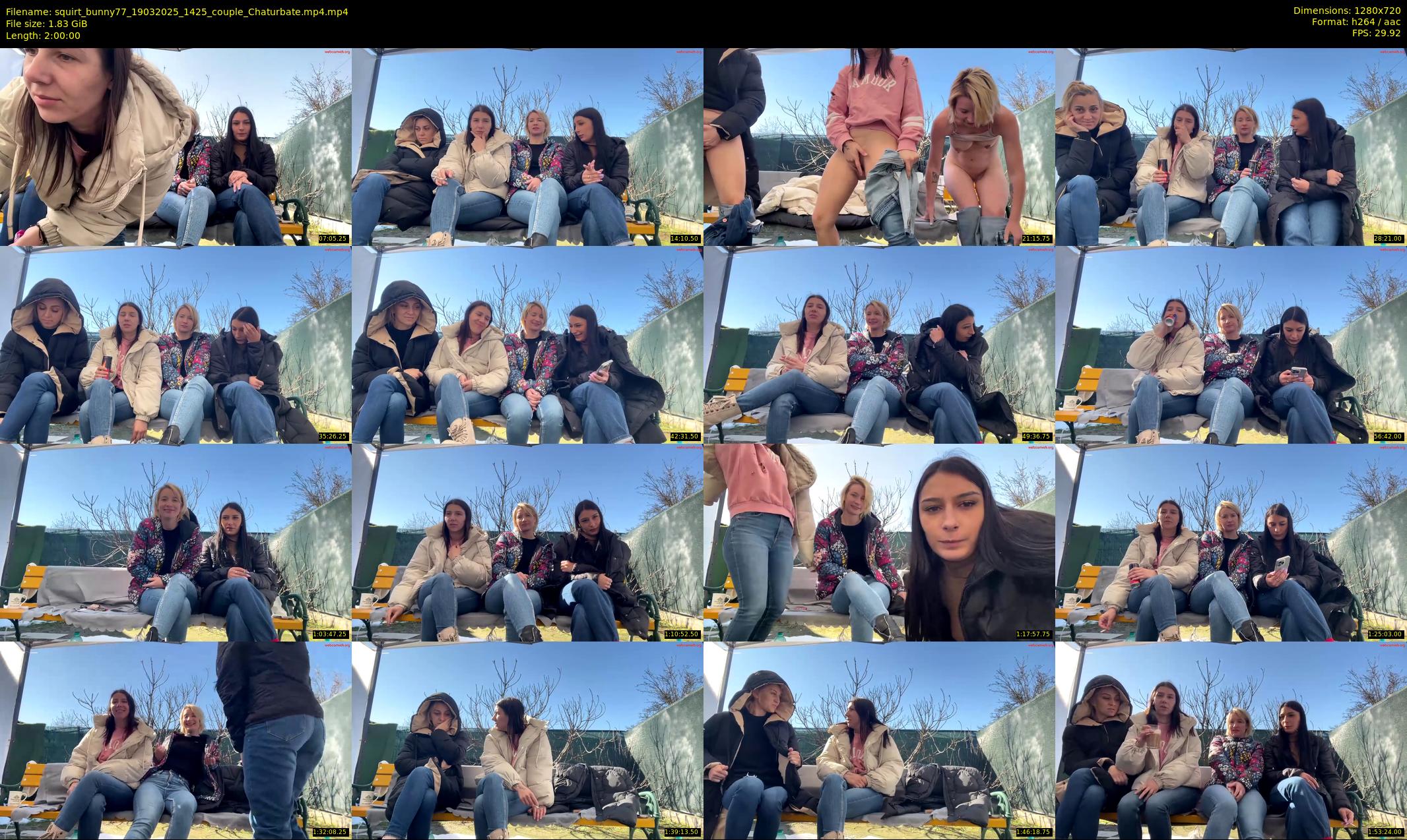 squirt_bunny77 — 120 minute Chaturbate couple cam show recording, 720p, Mar 19, 2025