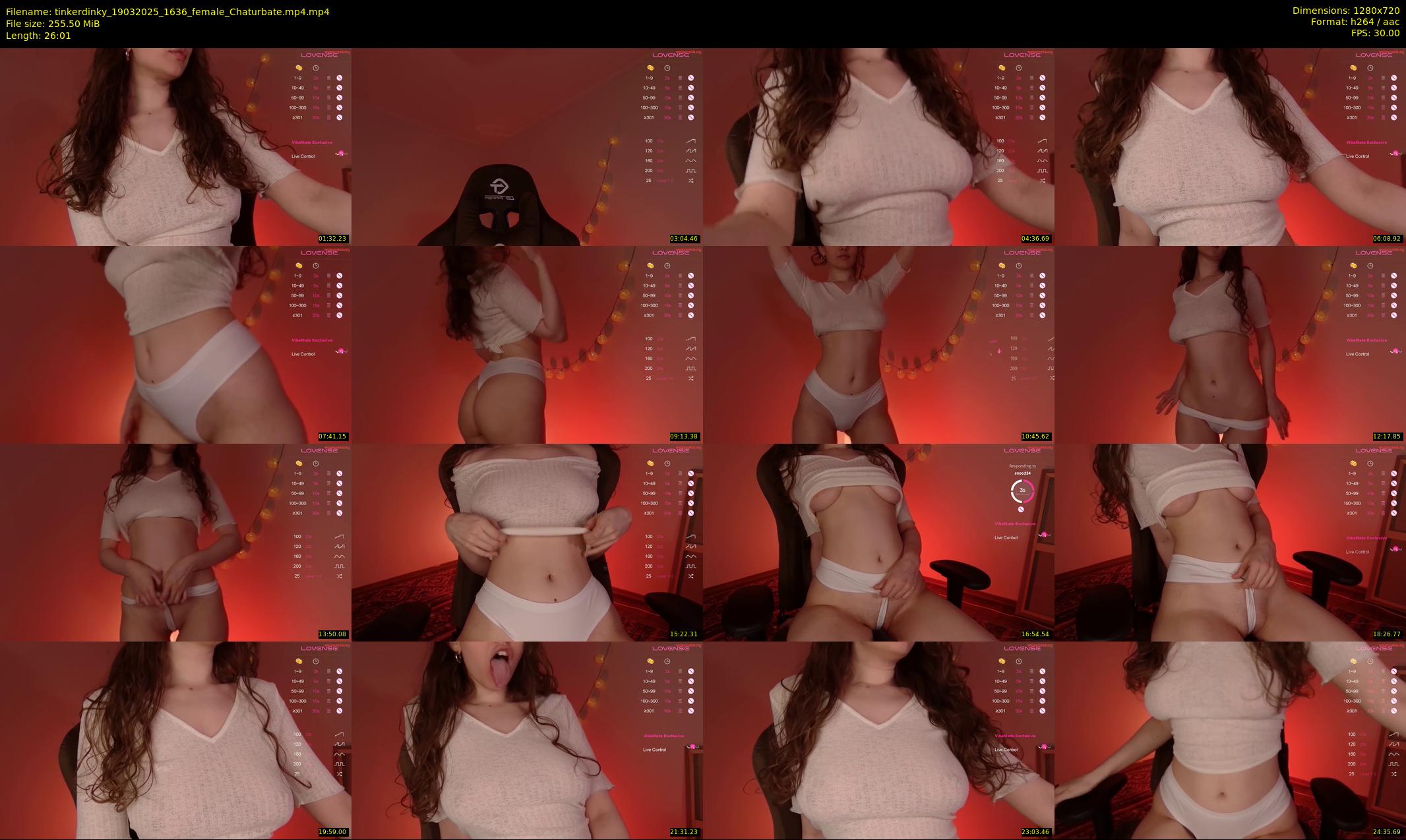 tinkerdinky — 27 minute Chaturbate female cam show recording, 720p, Mar 19, 2025
