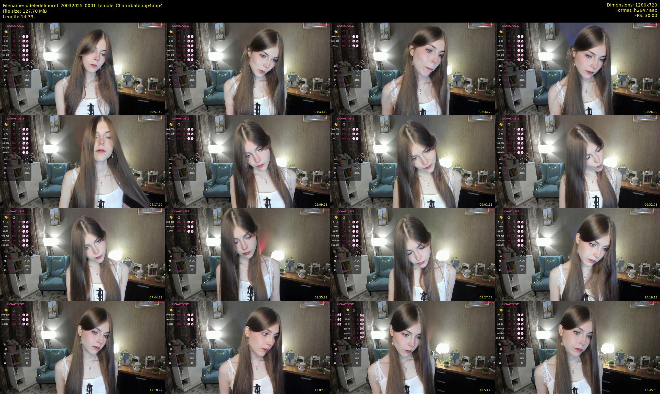 udeledelmoref — 15 minute Chaturbate female cam show recording, 720p, Mar 20, 2025
