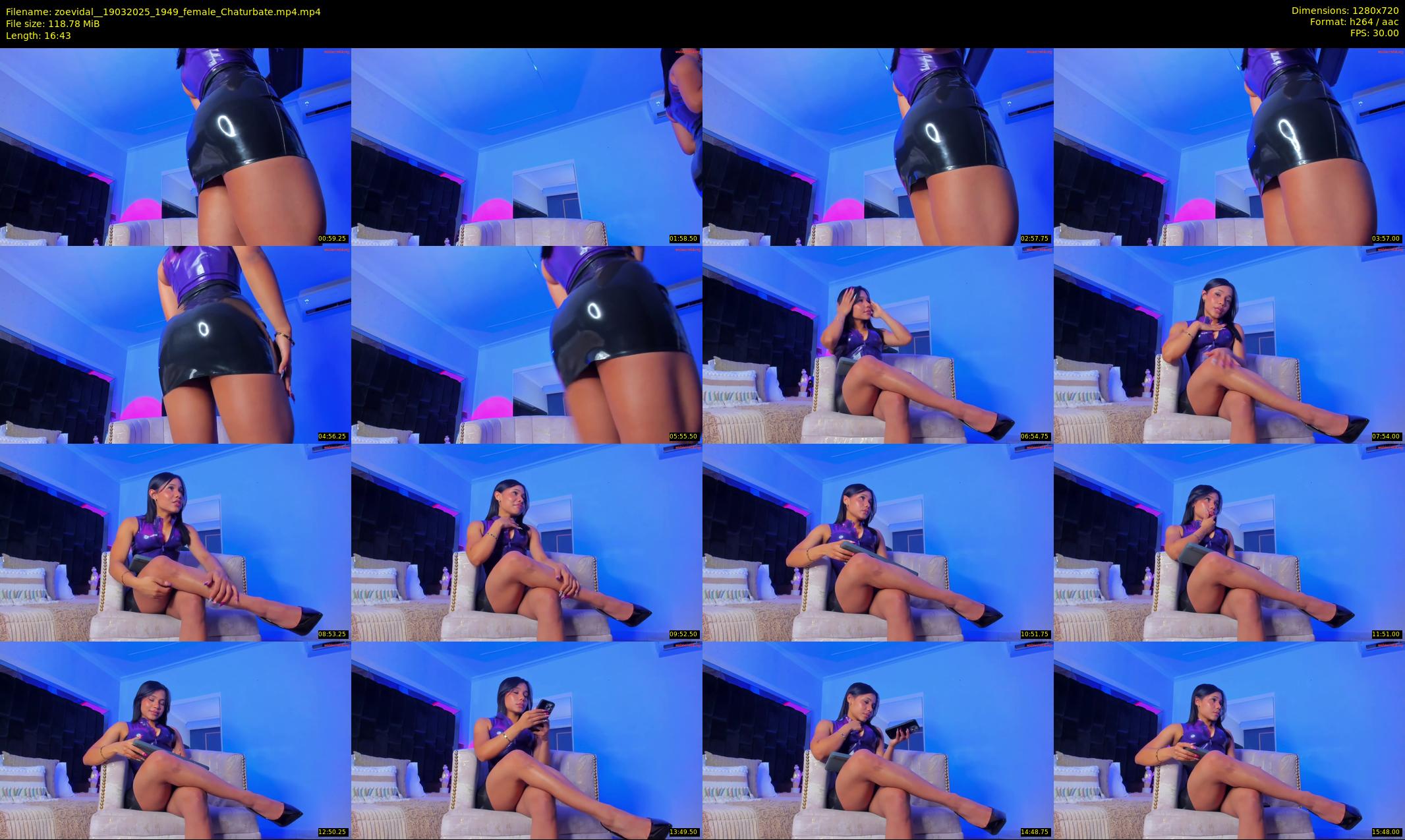 zoevidal_ — 17 minute Chaturbate female cam show recording, 720p, Mar 19, 2025