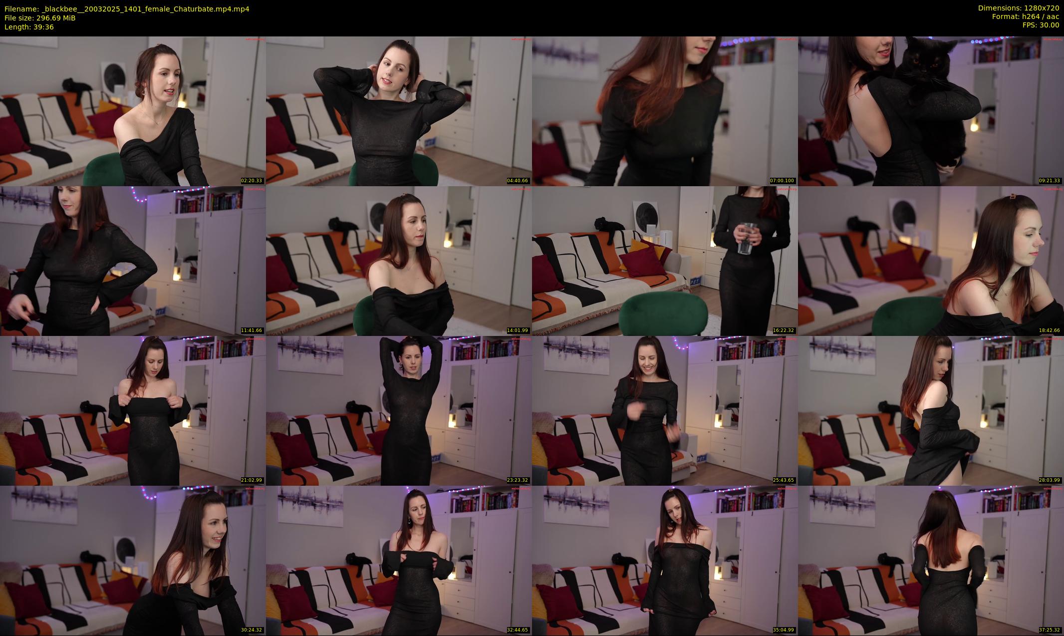 _blackbee_ — 40 minute Chaturbate female cam show recording, 720p, Mar 20, 2025