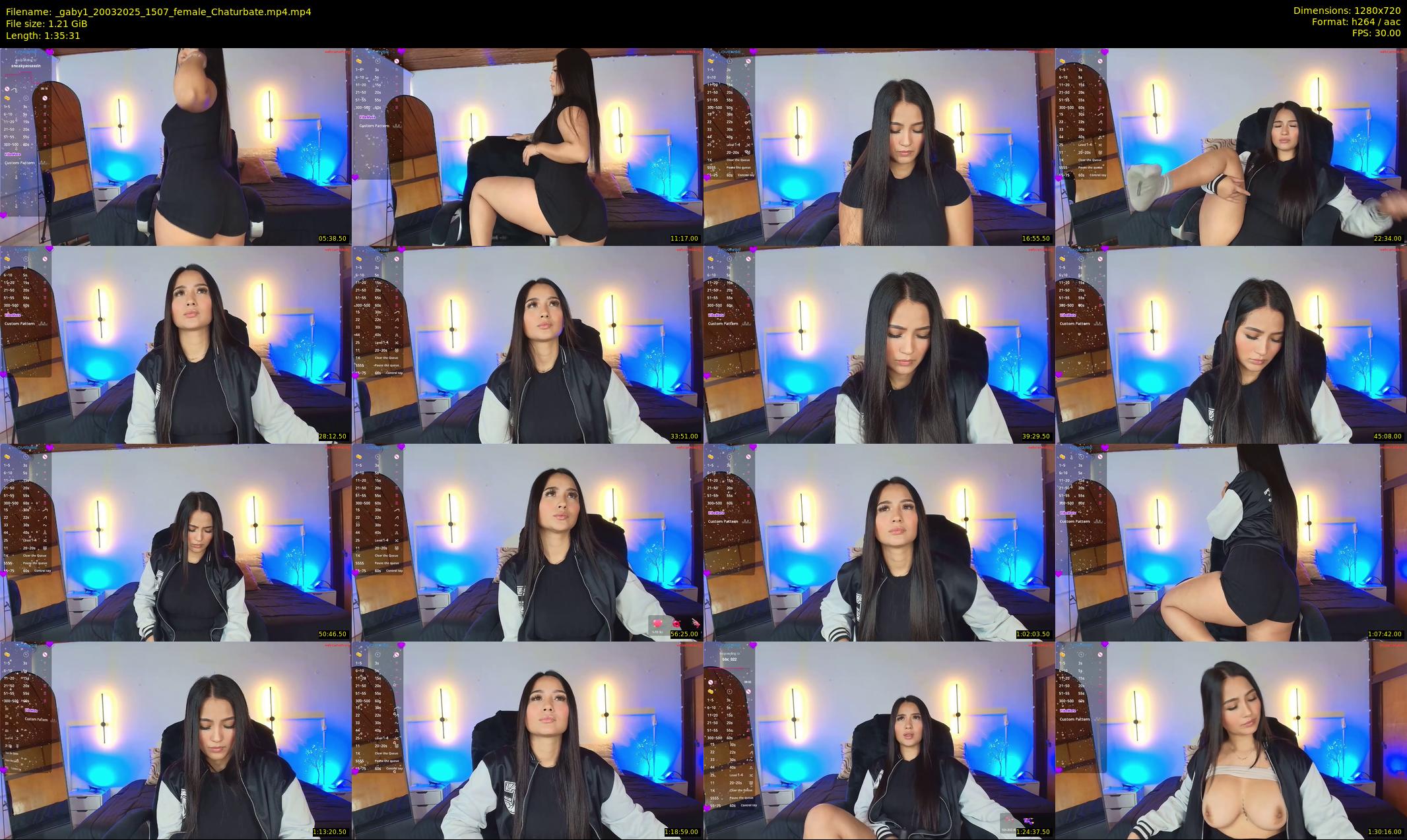 _gaby1 — 96 minute Chaturbate female cam show recording, 720p, Mar 20, 2025