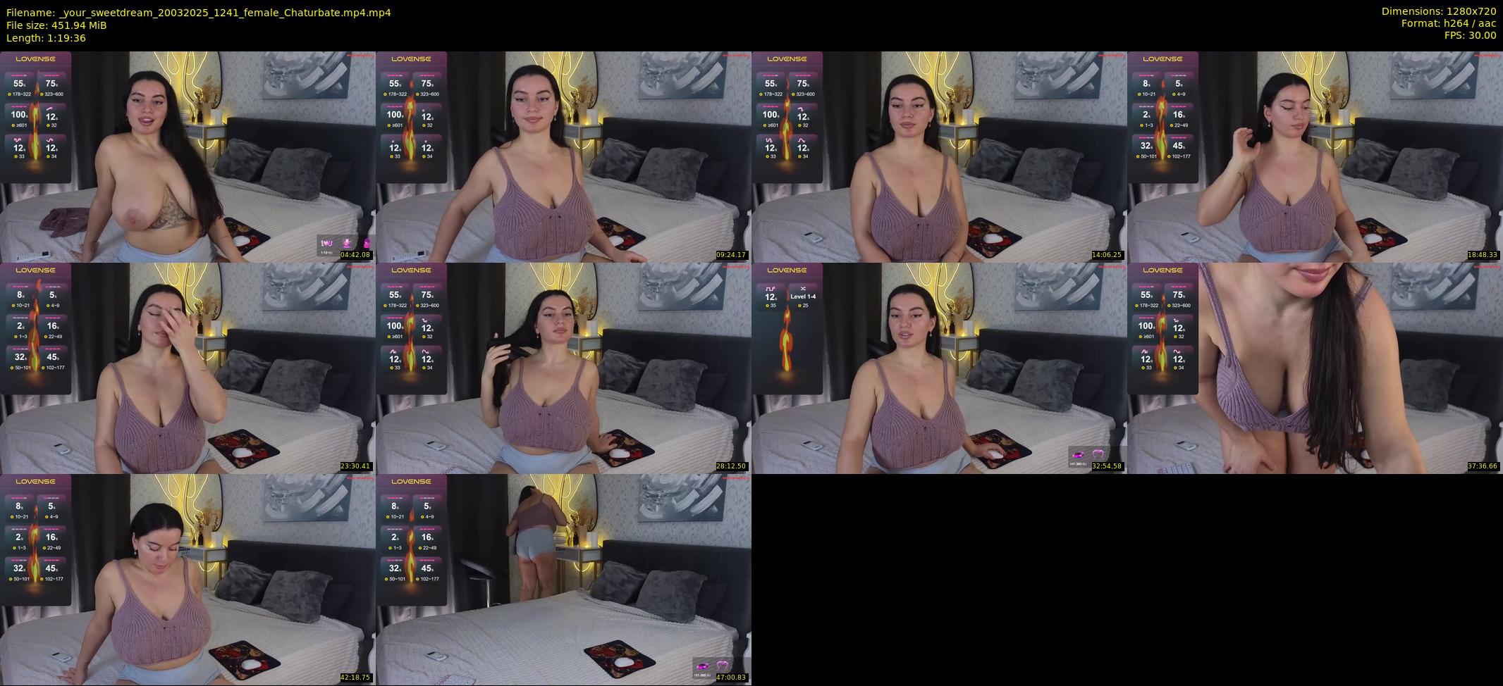 _your_sweetdream — 80 minute Chaturbate female cam show recording, 720p, Mar 20, 2025