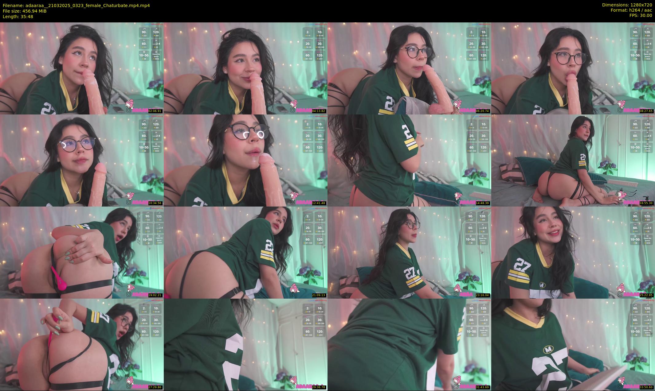 adaaraa_ — 36 minute Chaturbate female cam show recording, 720p, Mar 21, 2025