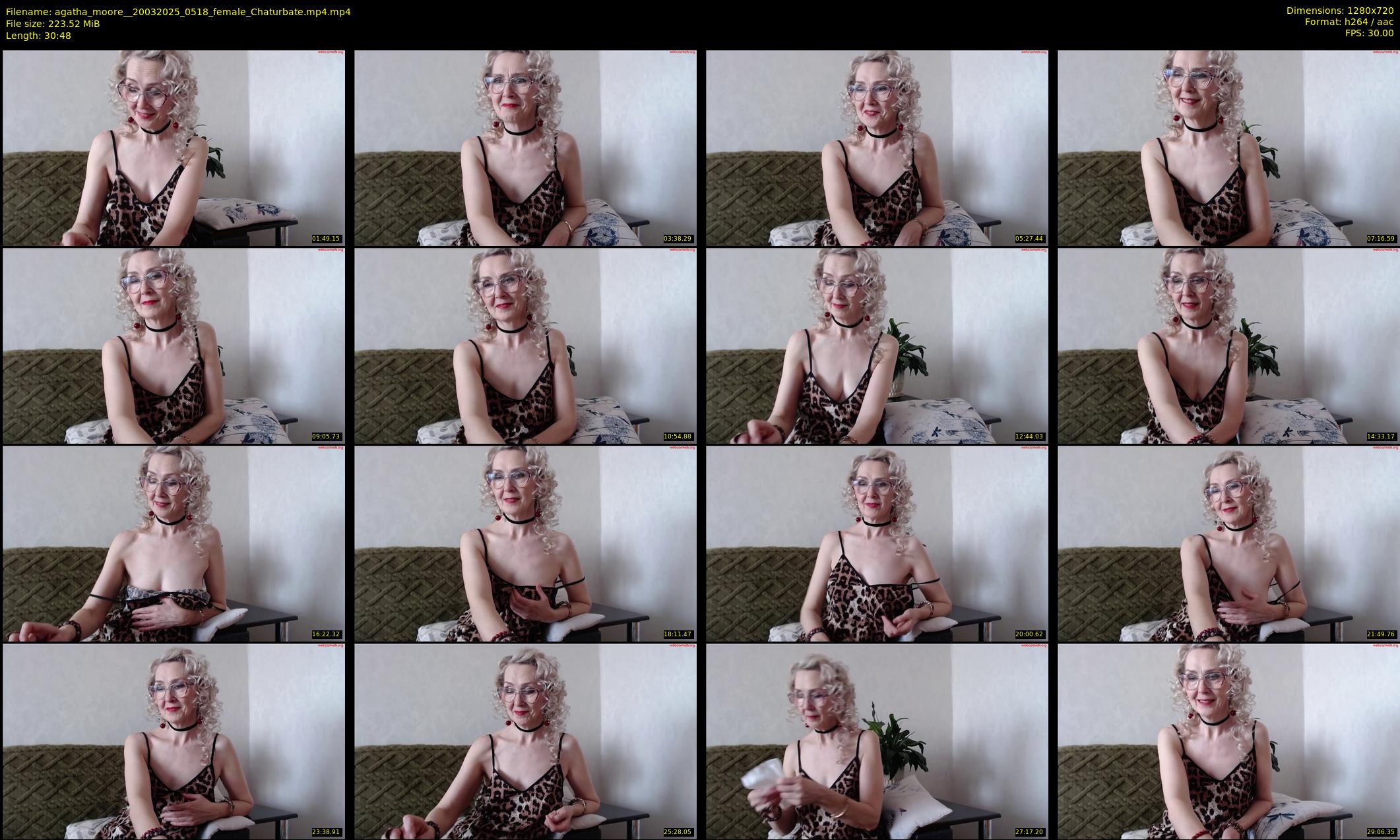 agatha_moore_ — 31 minute Chaturbate female cam show recording, 720p, Mar 20, 2025
