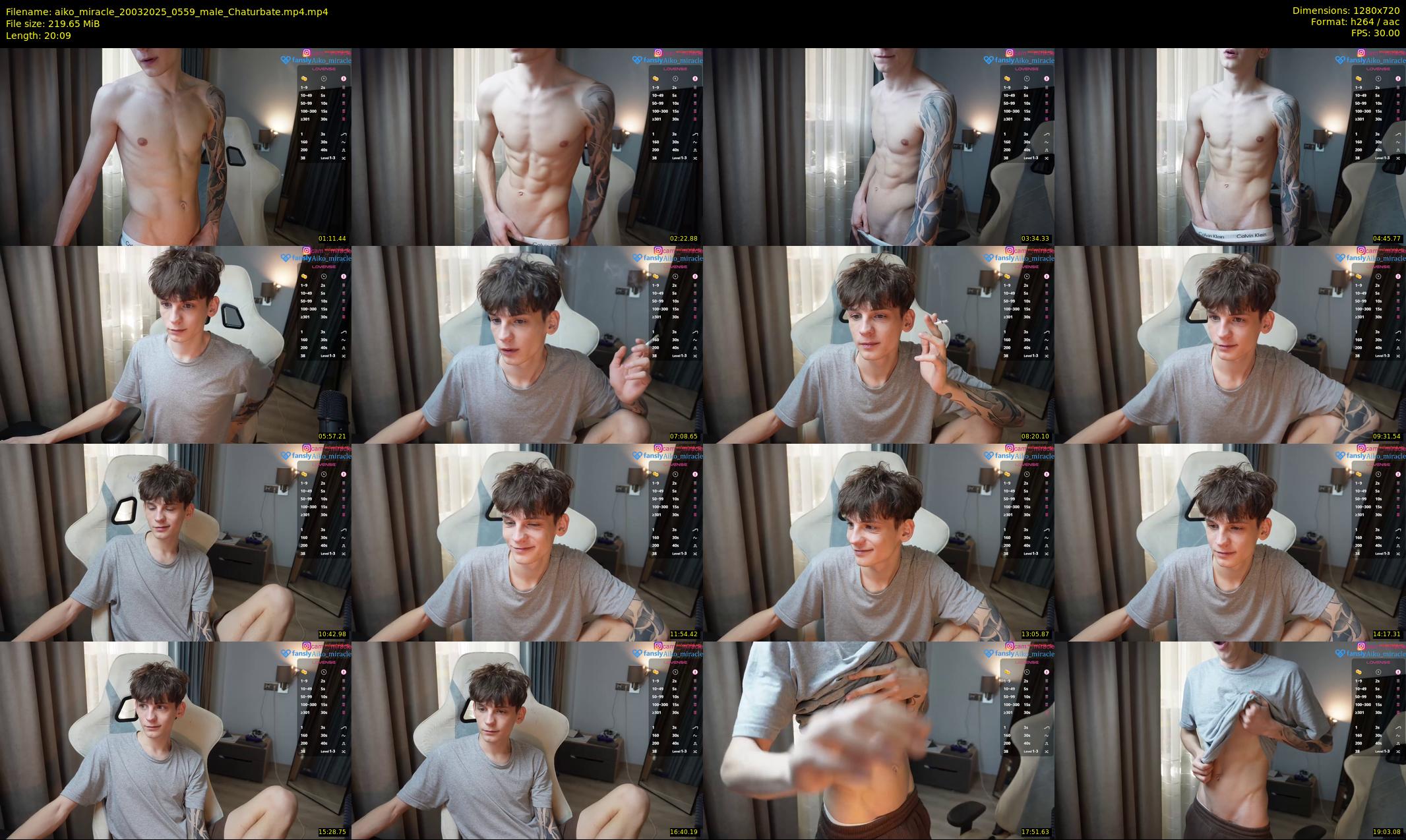 aiko_miracle — 21 minute Chaturbate male cam show recording, 720p, Mar 20, 2025
