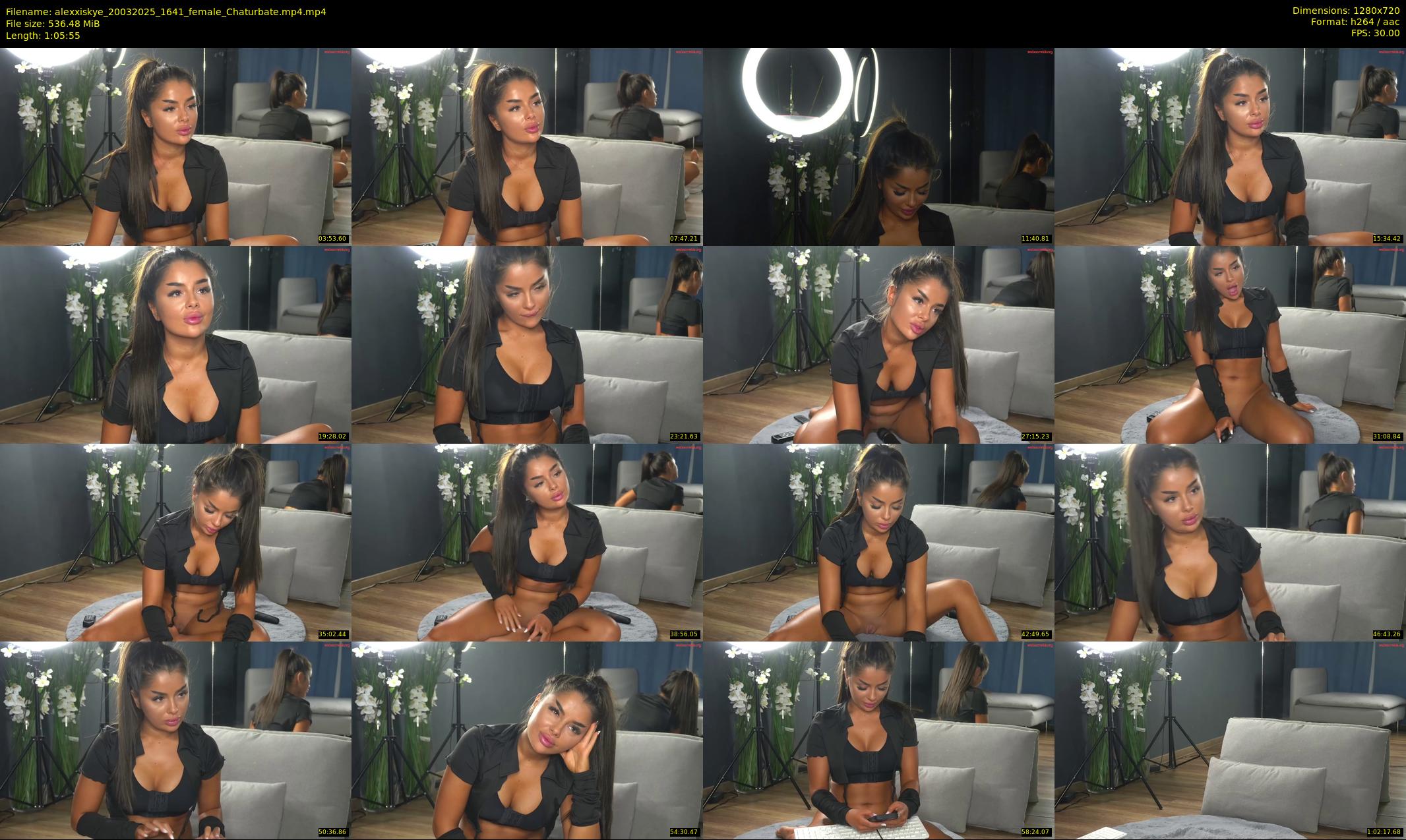 alexxiskye — 66 minute Chaturbate female cam show recording, 720p, Mar 20, 2025