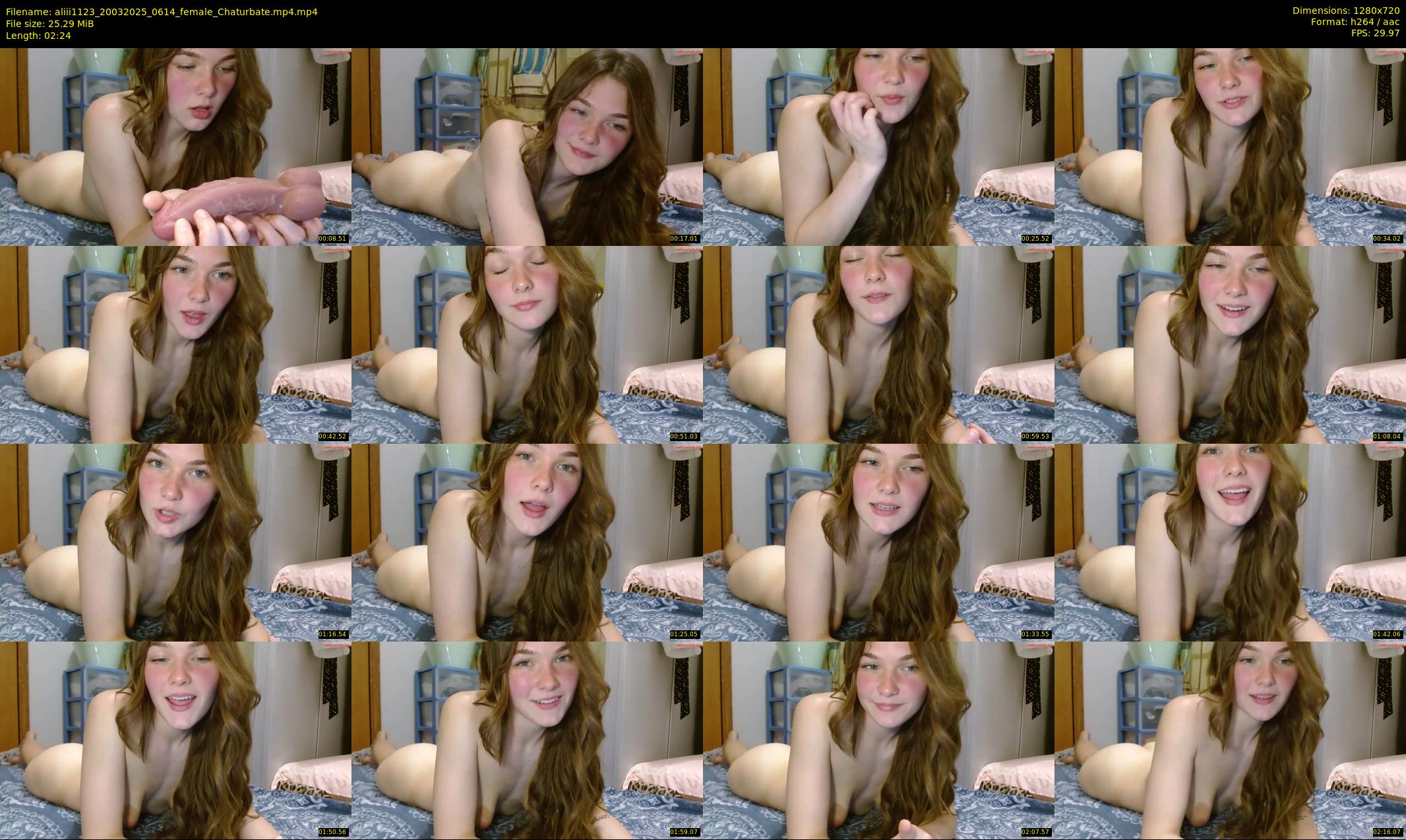 aliii1123 — 3 minute Chaturbate female cam show recording, 720p, Mar 20, 2025