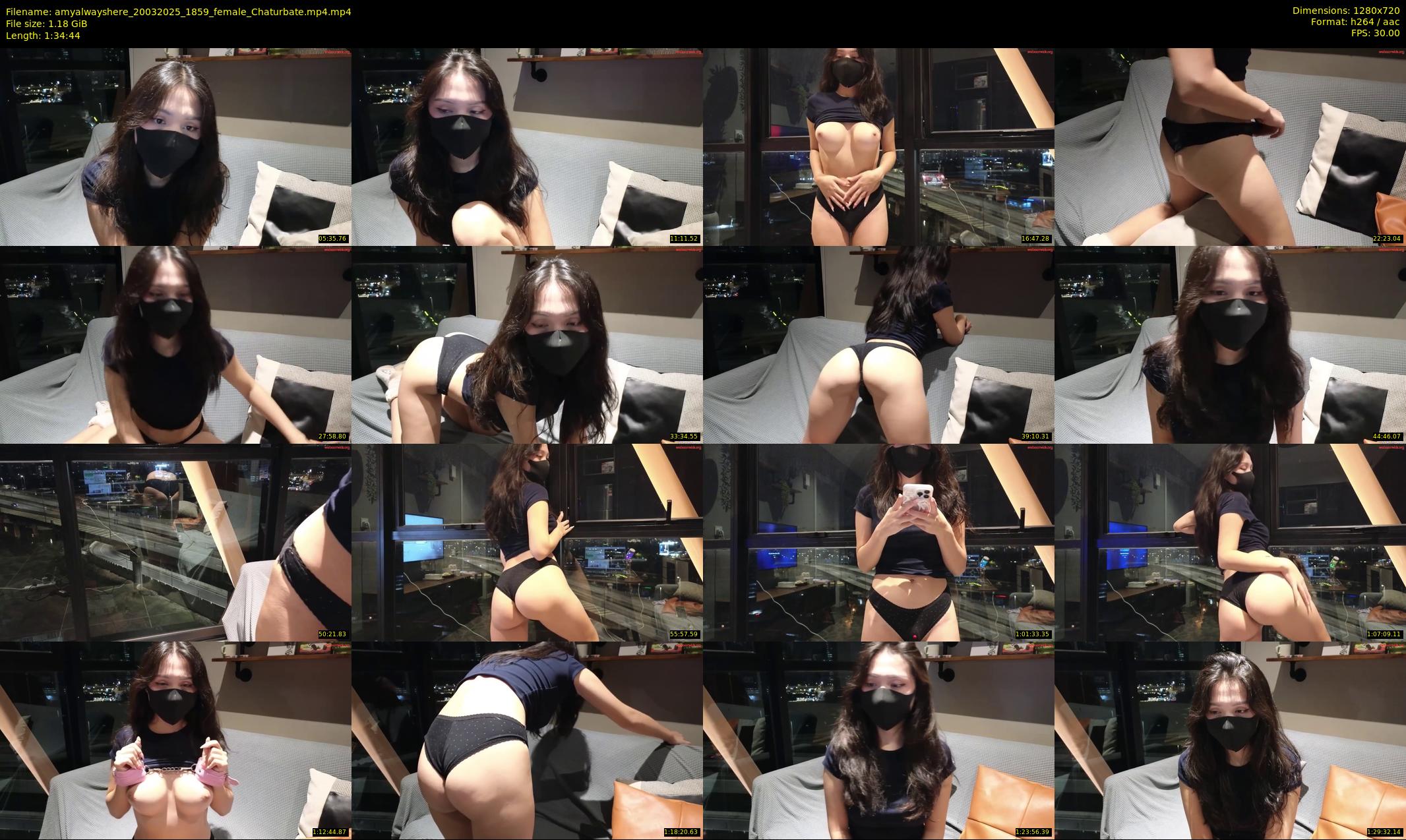 amyalwayshere — 95 minute Chaturbate female cam show recording, 720p, Mar 20, 2025