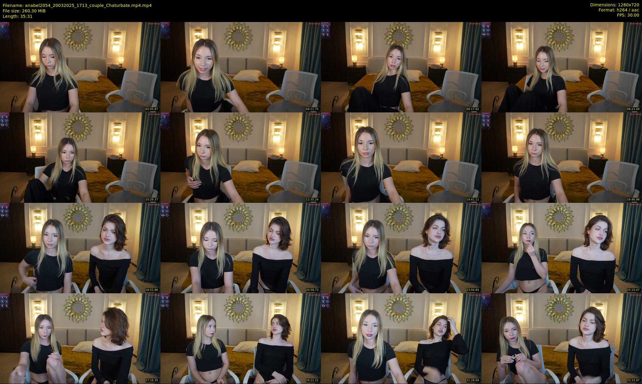 anabel2054 — 36 minute Chaturbate female cam show recording, 720p, Mar 20, 2025