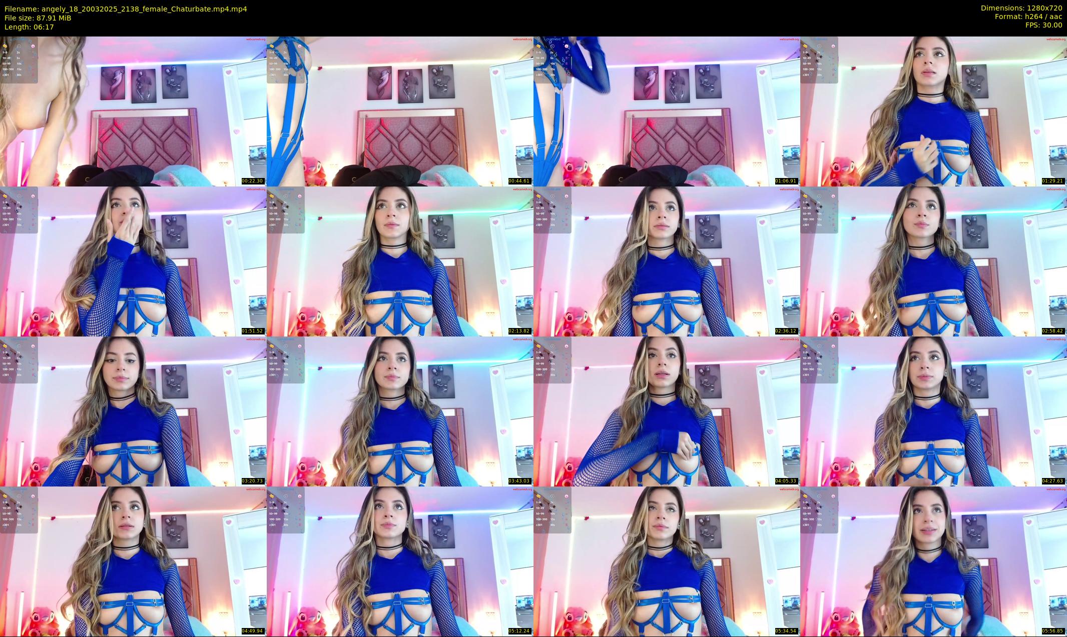 angely_18 — 7 minute Chaturbate female cam show recording, 720p, Mar 20, 2025