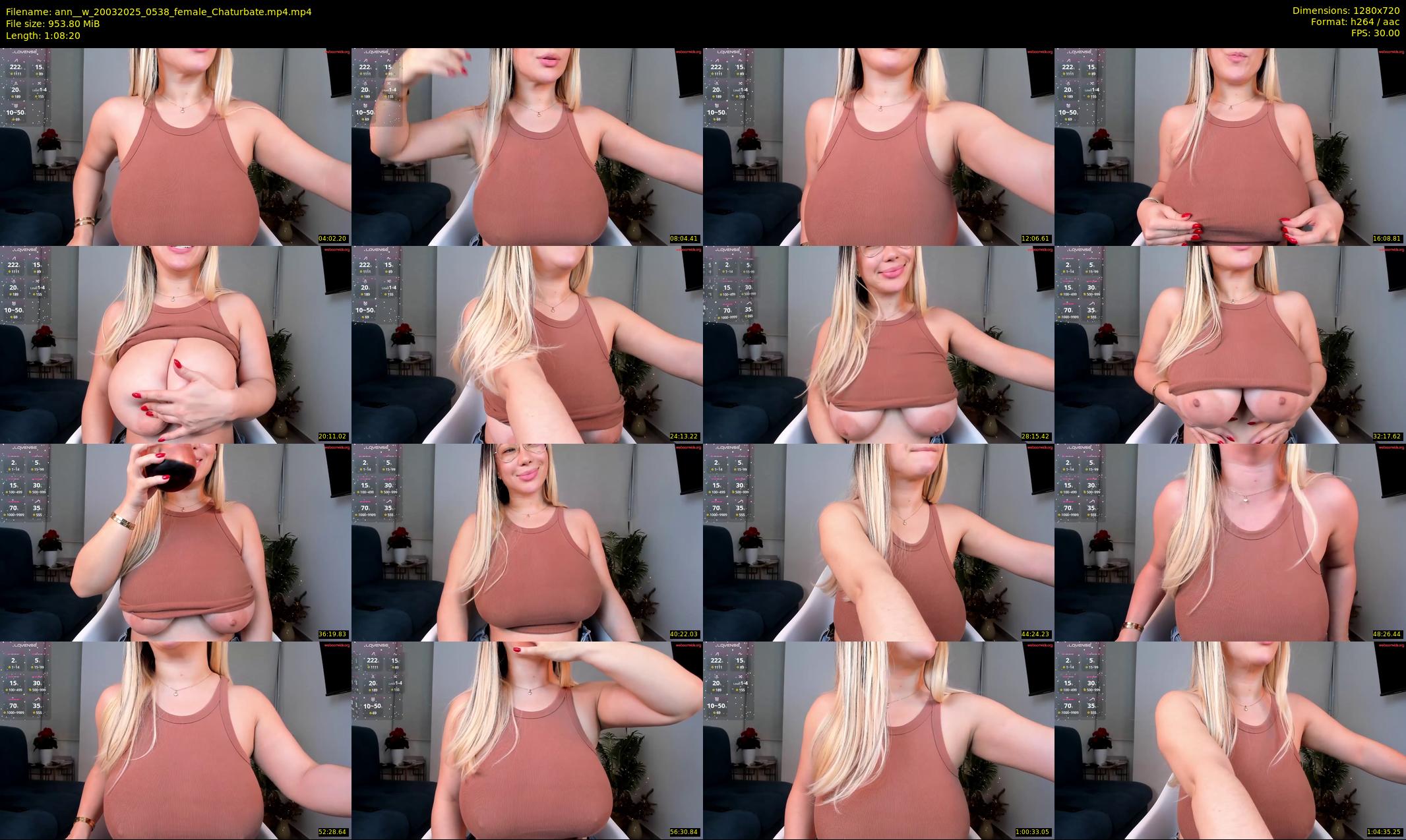 ann__w — 69 minute Chaturbate female cam show recording, 720p, Mar 20, 2025