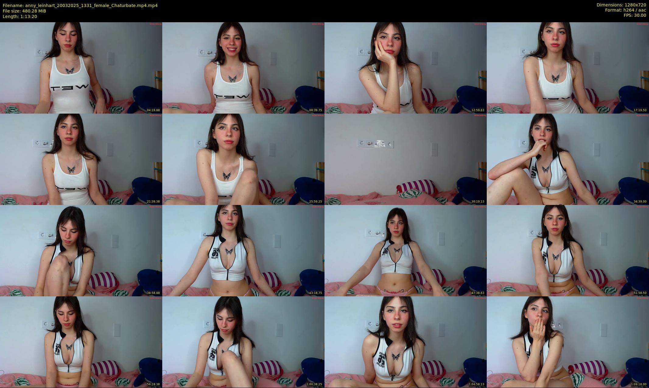 anny_leinhart — 74 minute Chaturbate female cam show recording, 720p, Mar 20, 2025