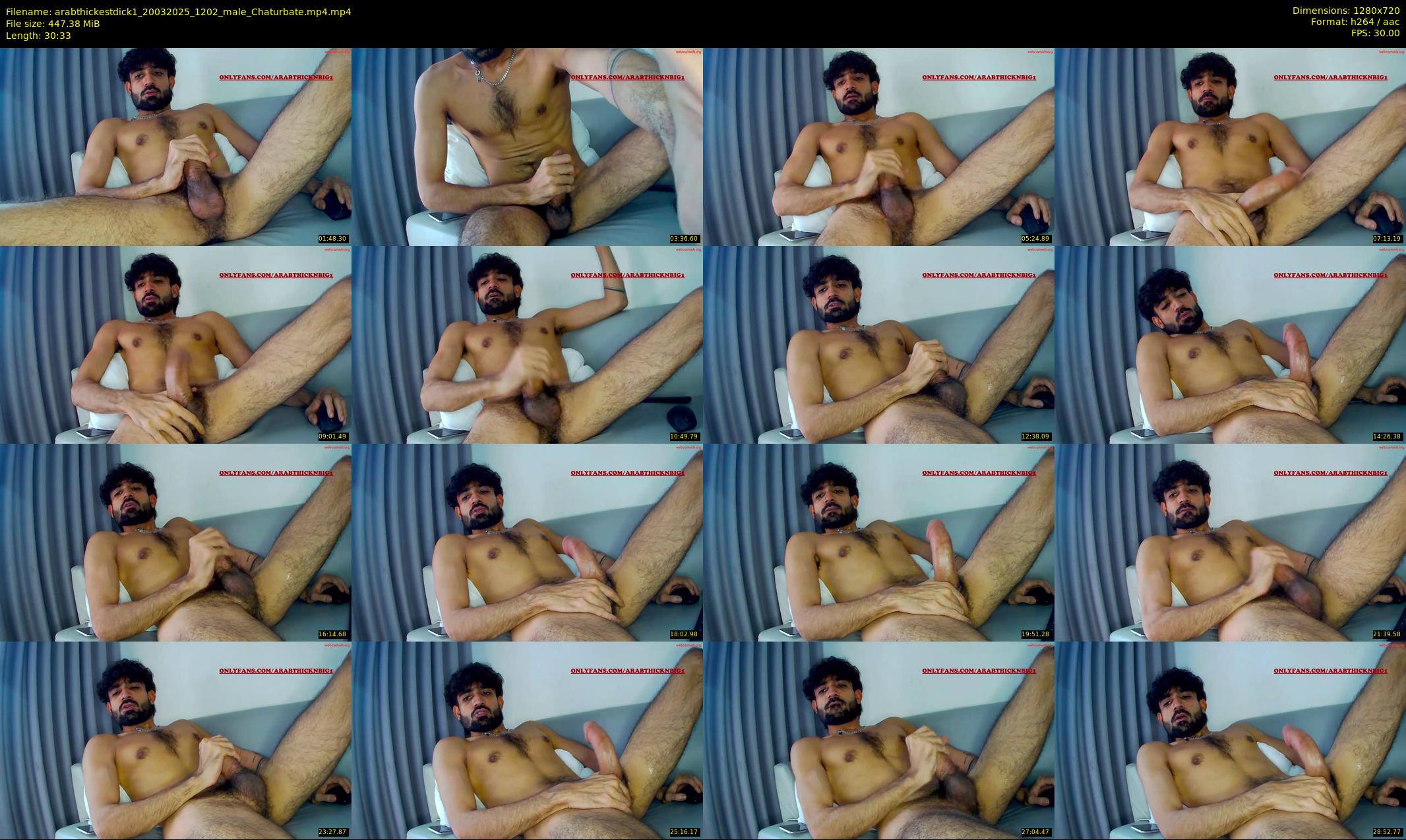 arabthickestdick1 — 31 minute Chaturbate couple cam show recording, 720p, Mar 20, 2025
