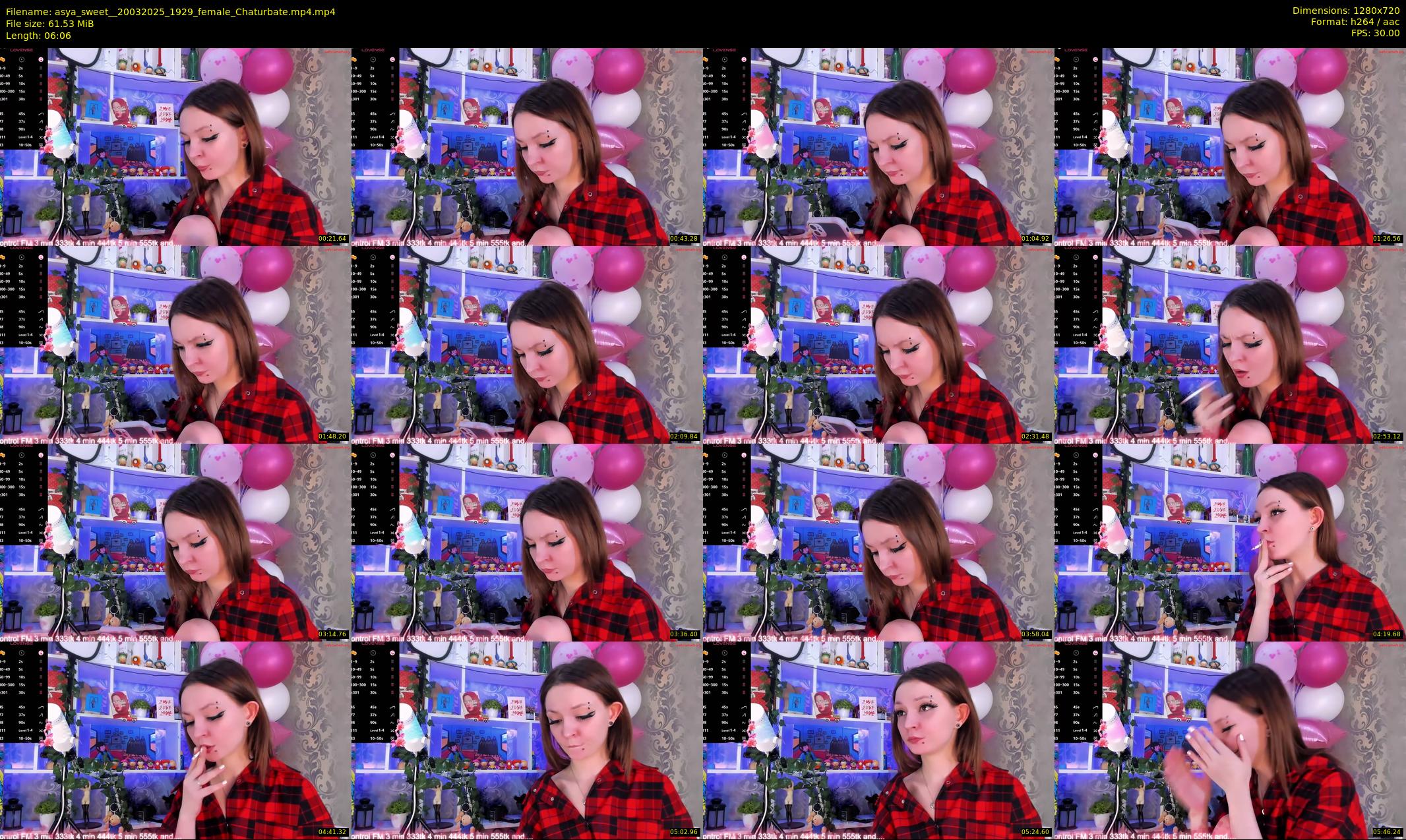 asya_sweet_ — 7 minute Chaturbate female cam show recording, 720p, Mar 20, 2025