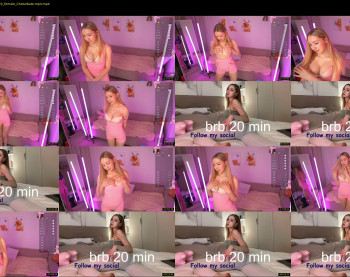 avroramy — 120 minute Chaturbate female cam show recording, 720p, Mar 20, 2025