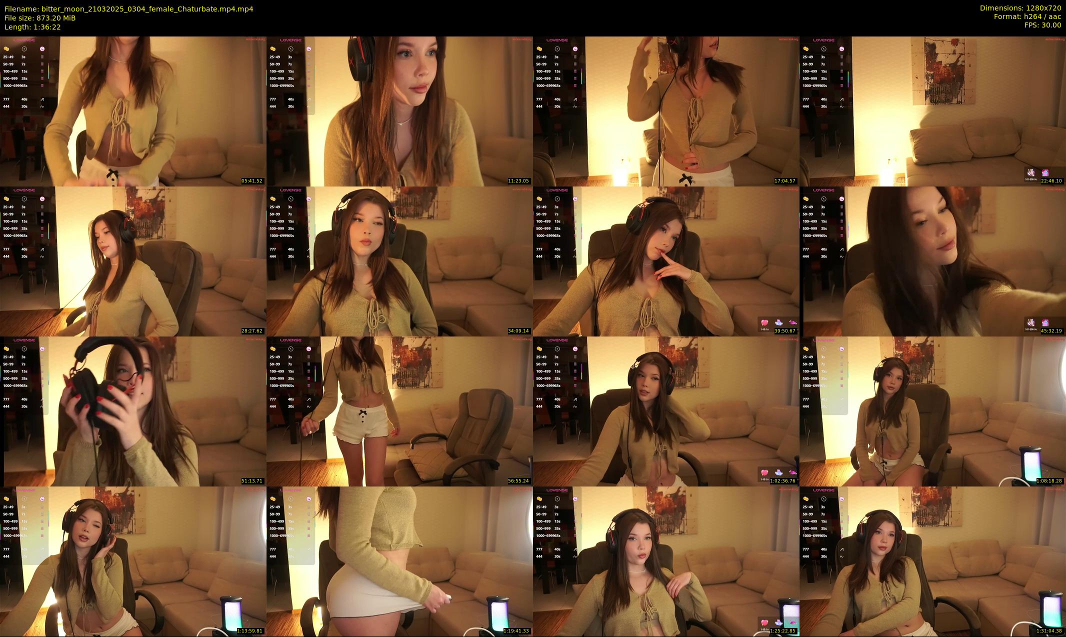 bitter_moon — 97 minute Chaturbate female cam show recording, 720p, Mar 21, 2025