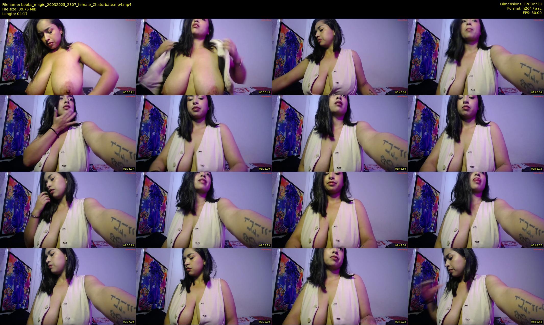 boobs_magic — 5 minute Chaturbate couple cam show recording, 720p, Mar 20, 2025