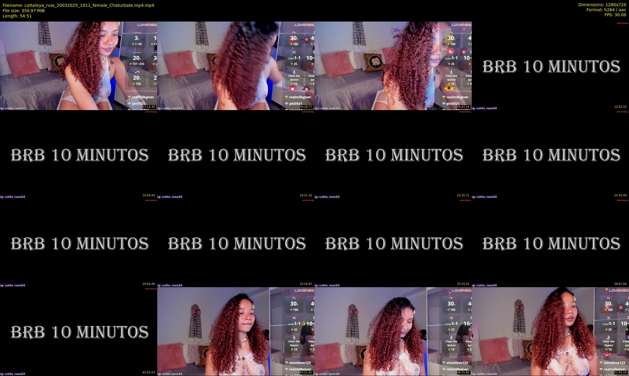 cattaleya_russ — 55 minute Chaturbate female cam show recording, 720p, Mar 20, 2025