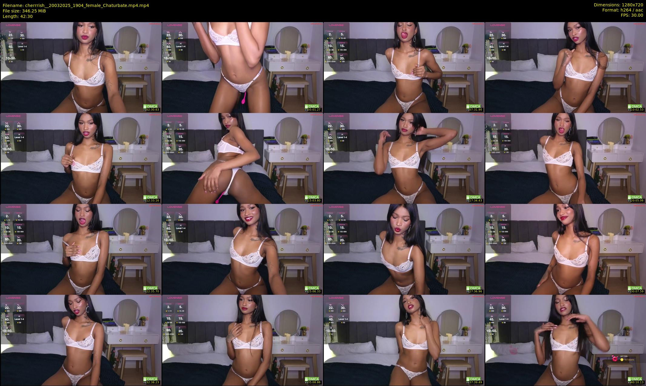 cherrrish_ — 43 minute Chaturbate female cam show recording, 720p, Mar 20, 2025