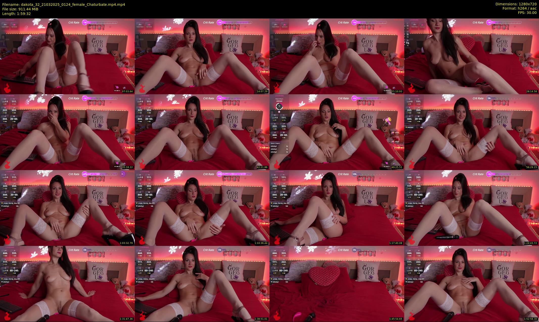 dakota_32 — 120 minute Chaturbate female cam show recording, 720p, Mar 21, 2025