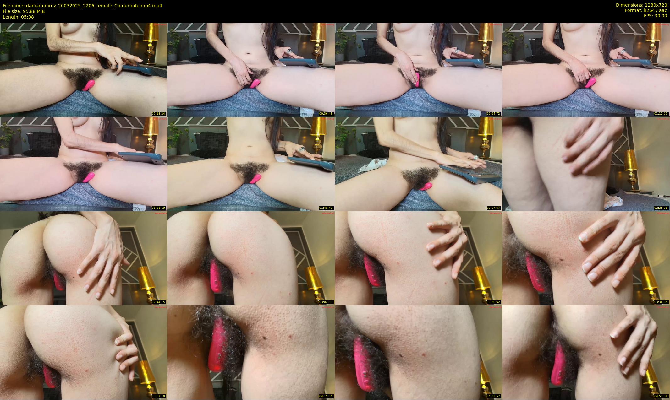 daniaramirez — 6 minute Chaturbate female cam show recording, 720p, Mar 20, 2025