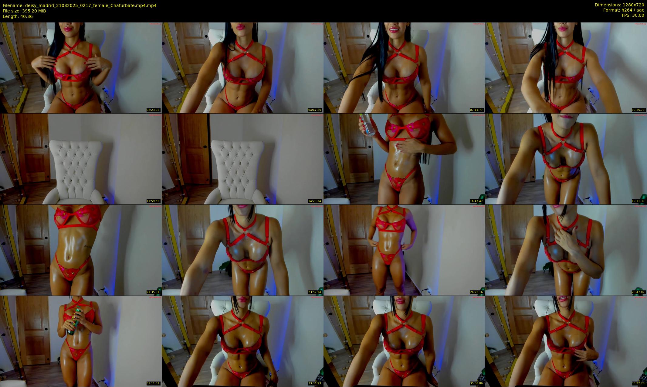 deisy_madrid — 41 minute Chaturbate female cam show recording, 720p, Mar 21, 2025