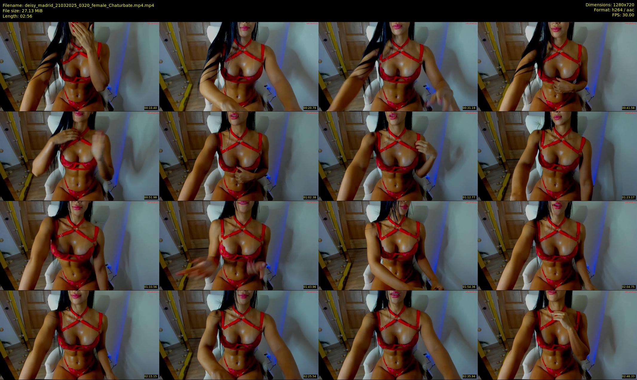 deisy_madrid — 3 minute Chaturbate female cam show recording, 720p, Mar 21, 2025