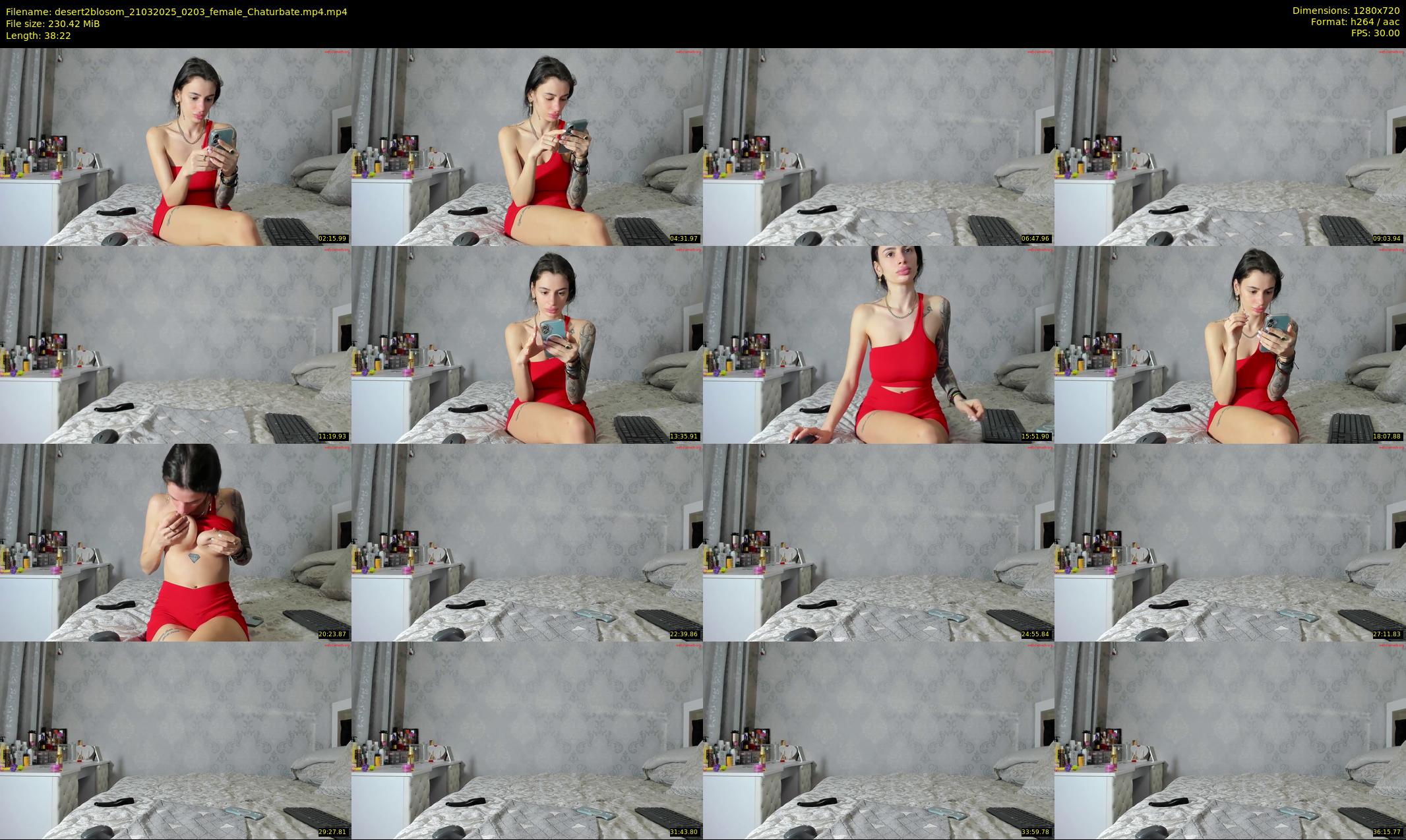 desert2blosom — 39 minute Chaturbate female cam show recording, 720p, Mar 21, 2025