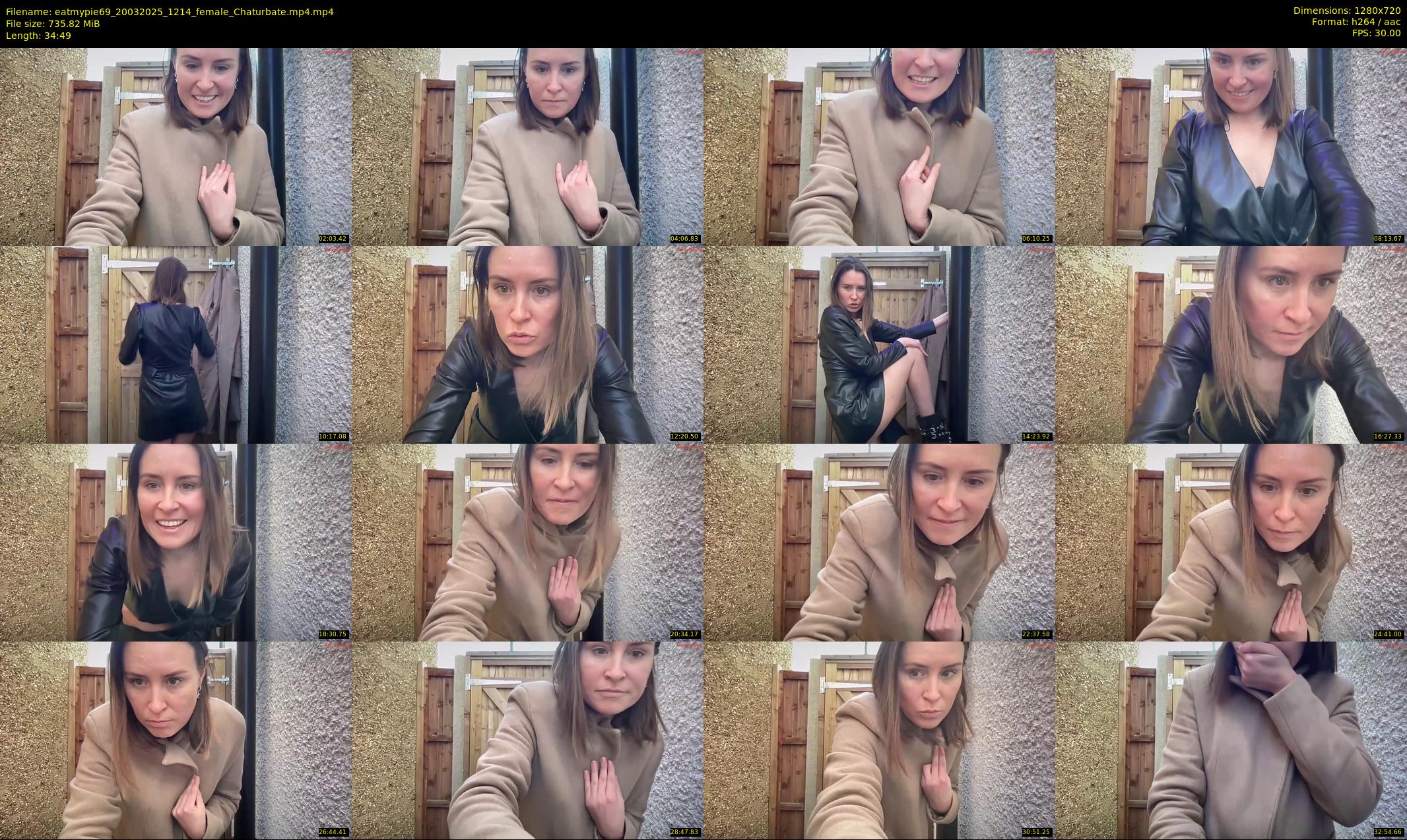 eatmypie69 — 35 minute Chaturbate female cam show recording, 720p, Mar 20, 2025