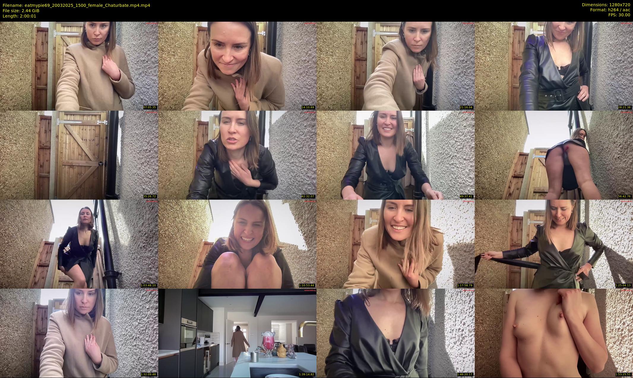 eatmypie69 — 121 minute Chaturbate female cam show recording, 720p, Mar 20, 2025
