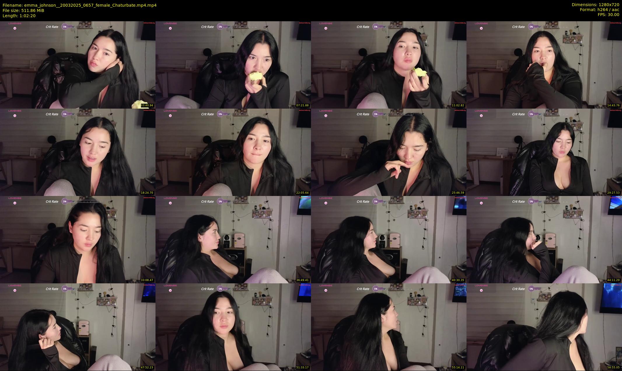 emma_johnson_ — 63 minute Chaturbate female cam show recording, 720p, Mar 20, 2025