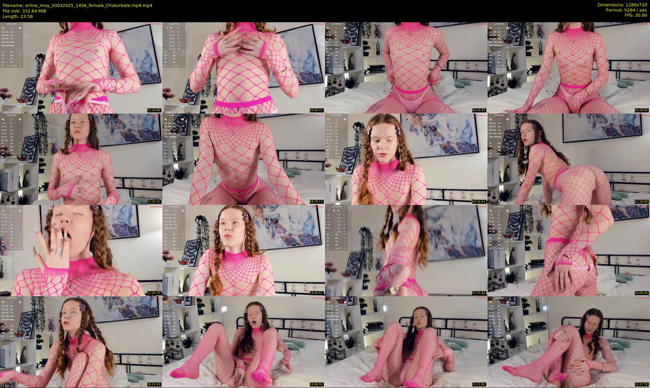 erline_may — 24 minute Chaturbate female cam show recording, 720p, Mar 20, 2025