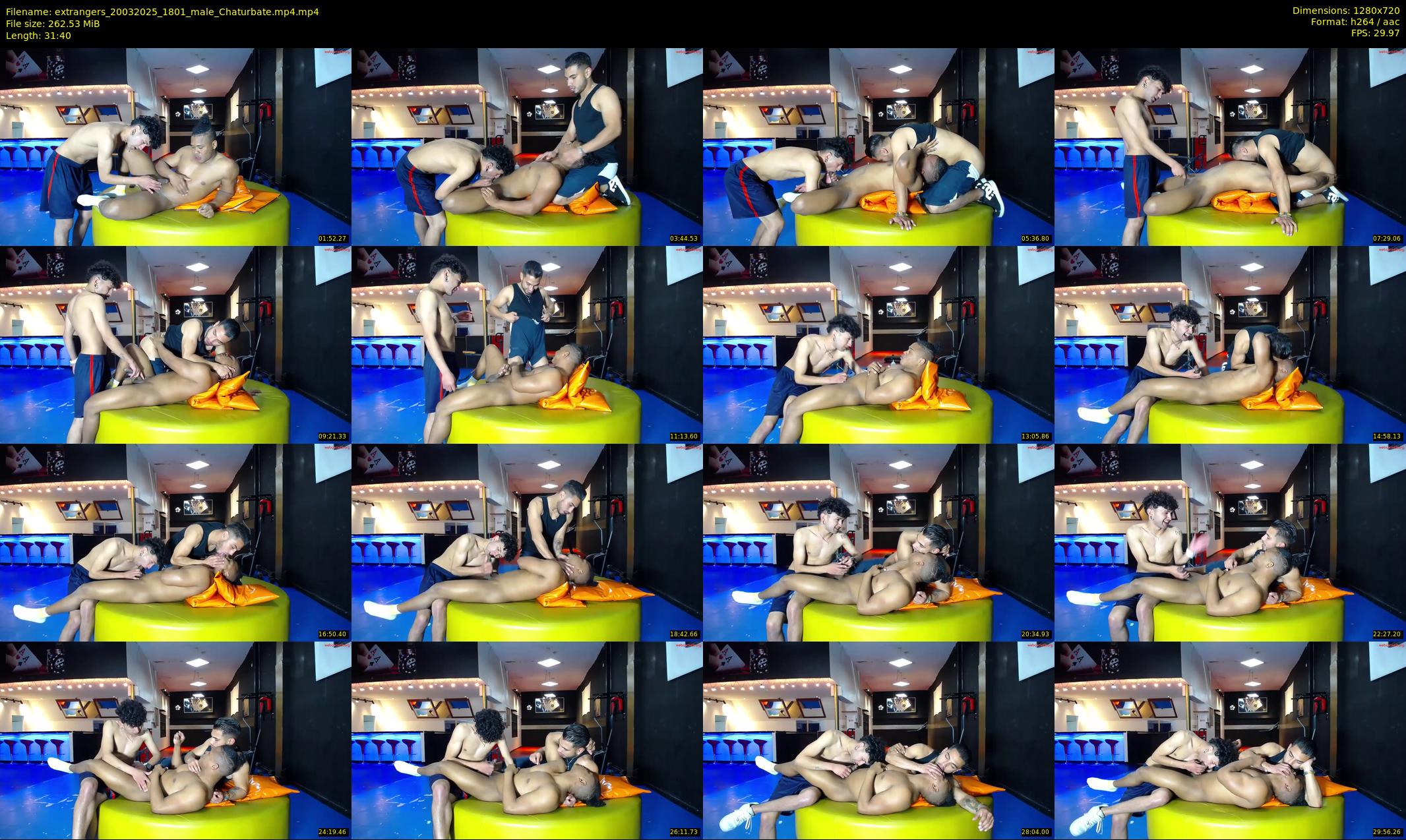 extrangers — 32 minute Chaturbate male cam show recording, 720p, Mar 20, 2025