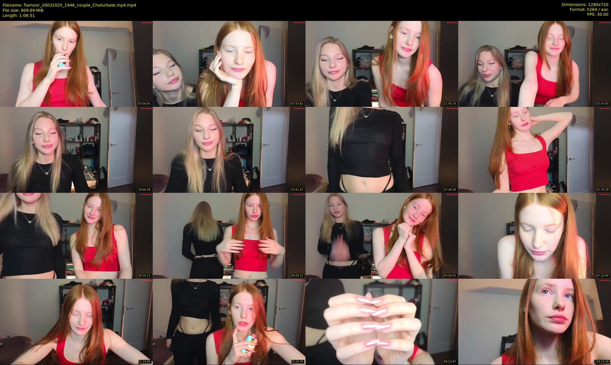 fiamoor — 67 minute Chaturbate female cam show recording, 720p, Mar 20, 2025
