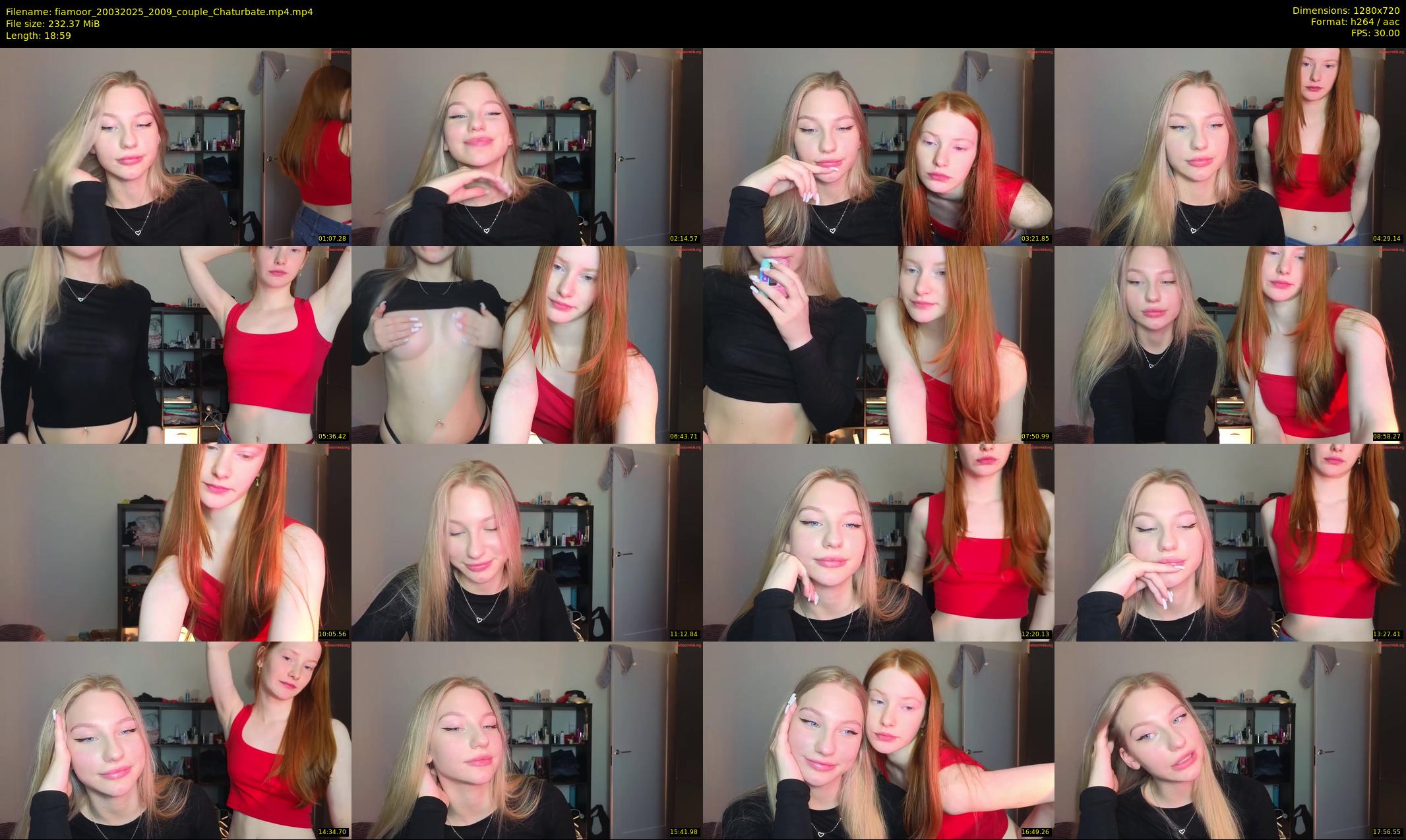 fiamoor — 19 minute Chaturbate female cam show recording, 720p, Mar 20, 2025