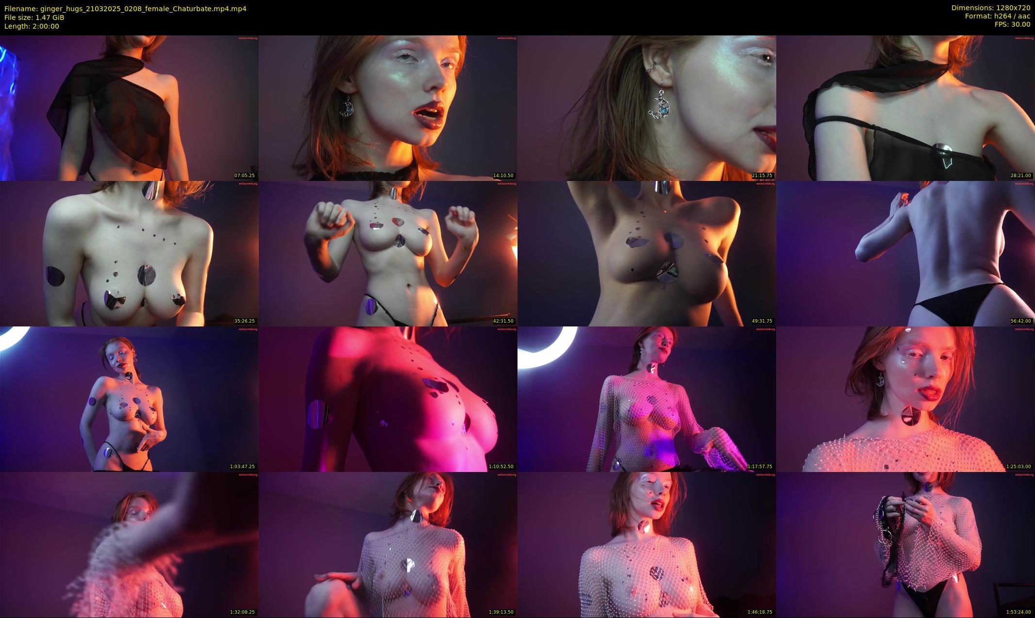 ginger_hugs — 120 minute Chaturbate female cam show recording, 720p, Mar 21, 2025