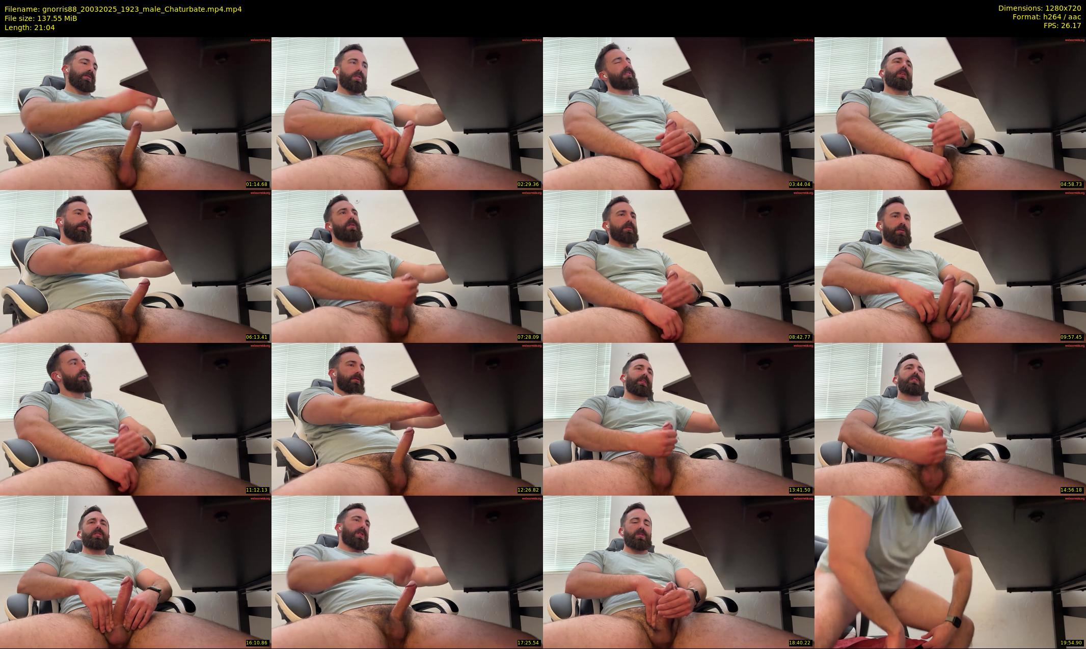 gnorris88 — 22 minute Chaturbate male cam show recording, 720p, Mar 20, 2025