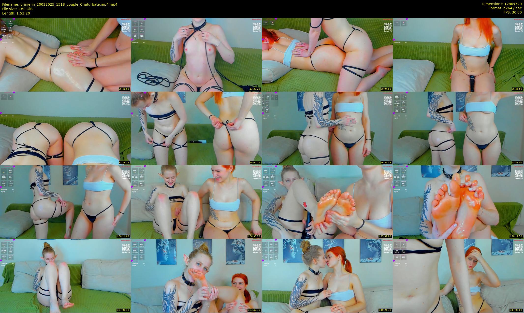 grinjenn — 114 minute Chaturbate female cam show recording, 720p, Mar 20, 2025