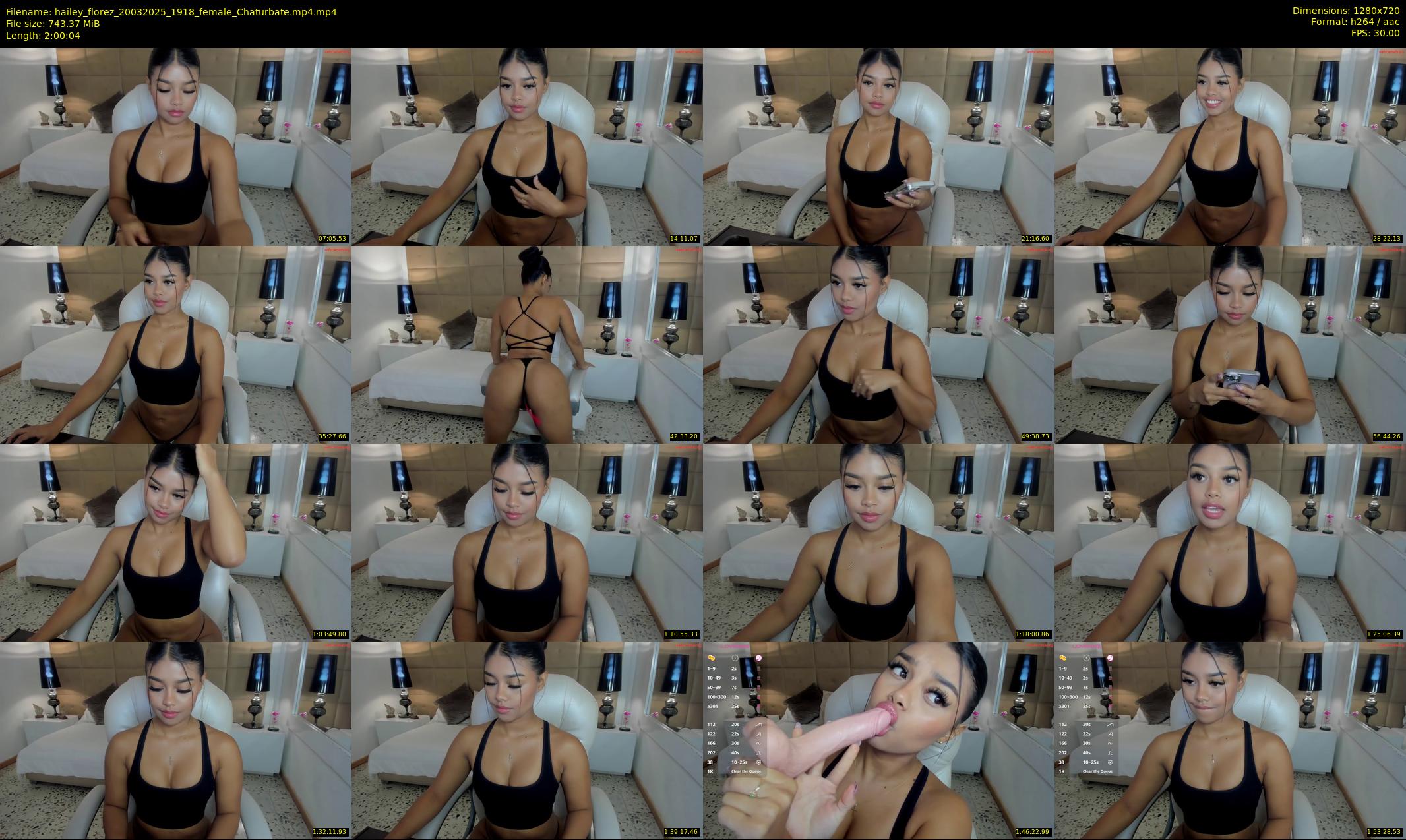 hailey_florez — 121 minute Chaturbate female cam show recording, 720p, Mar 20, 2025