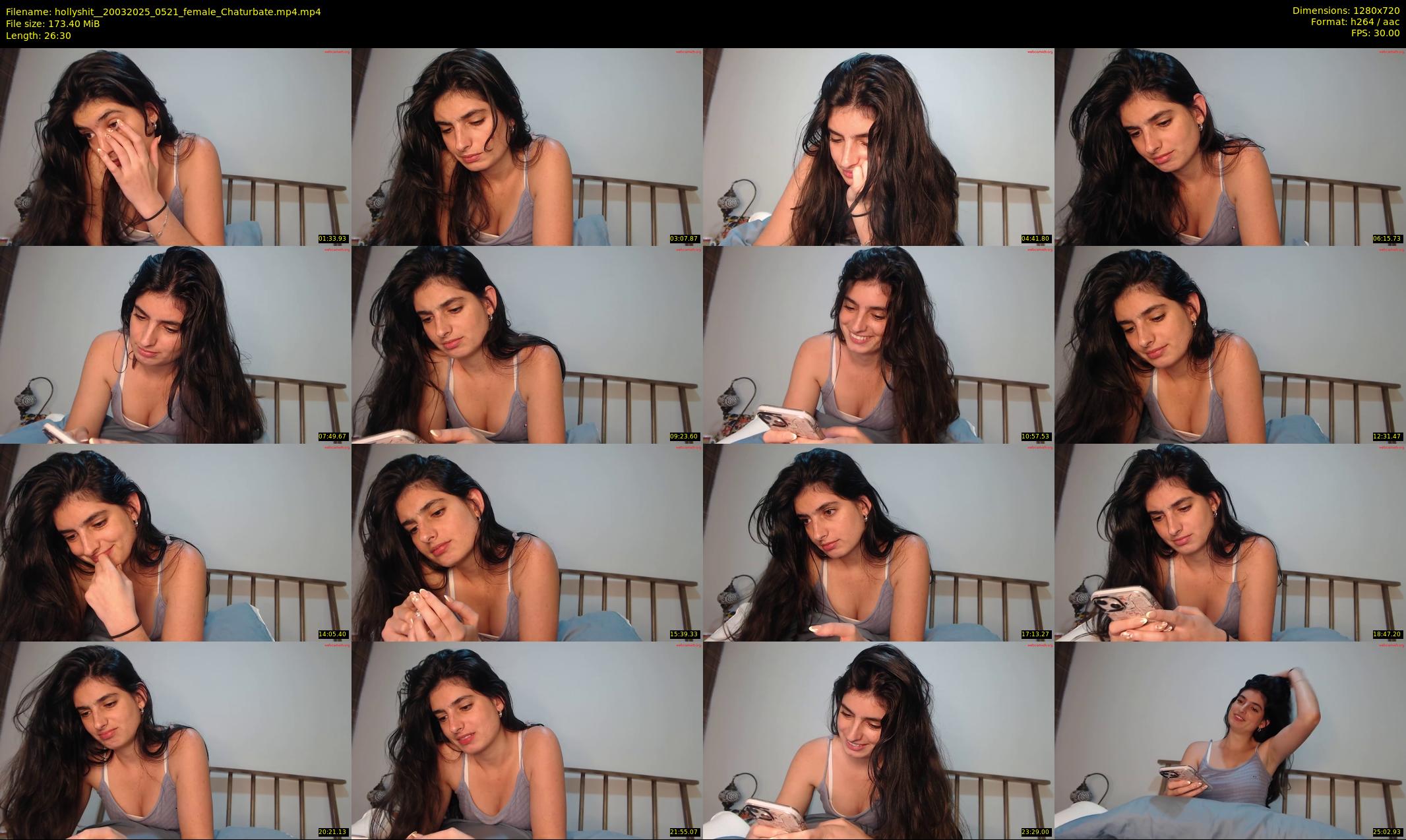 hollyshit_ — 27 minute Chaturbate female cam show recording, 720p, Mar 20, 2025