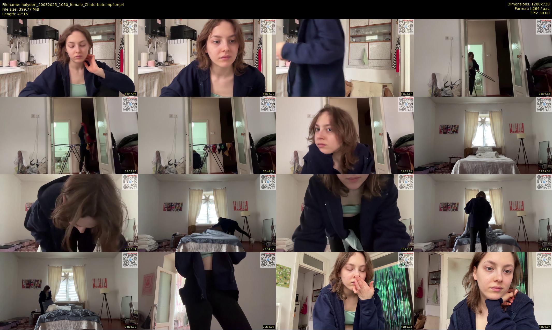holydori — 48 minute Chaturbate female cam show recording, 720p, Mar 20, 2025