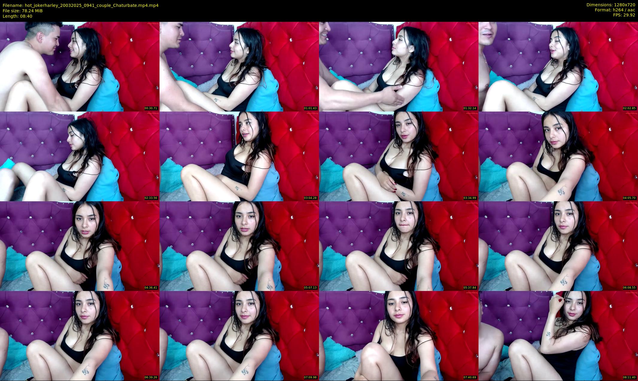 hot_jokerharley — 9 minute Chaturbate couple cam show recording, 720p, Mar 20, 2025