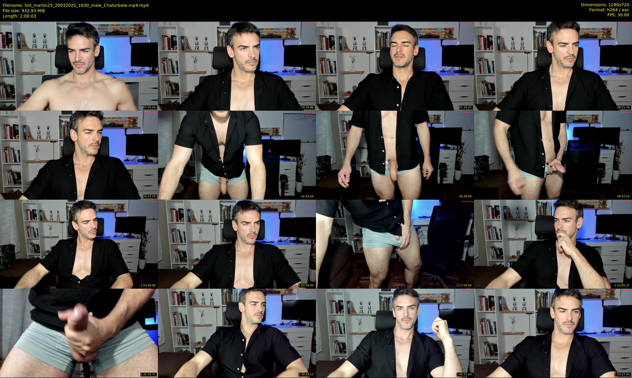 hot_martin25 — 121 minute Chaturbate male cam show recording, 720p, Mar 20, 2025