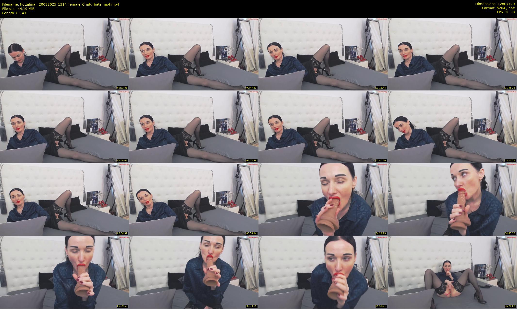 hottalina_ — 7 minute Chaturbate female cam show recording, 720p, Mar 20, 2025