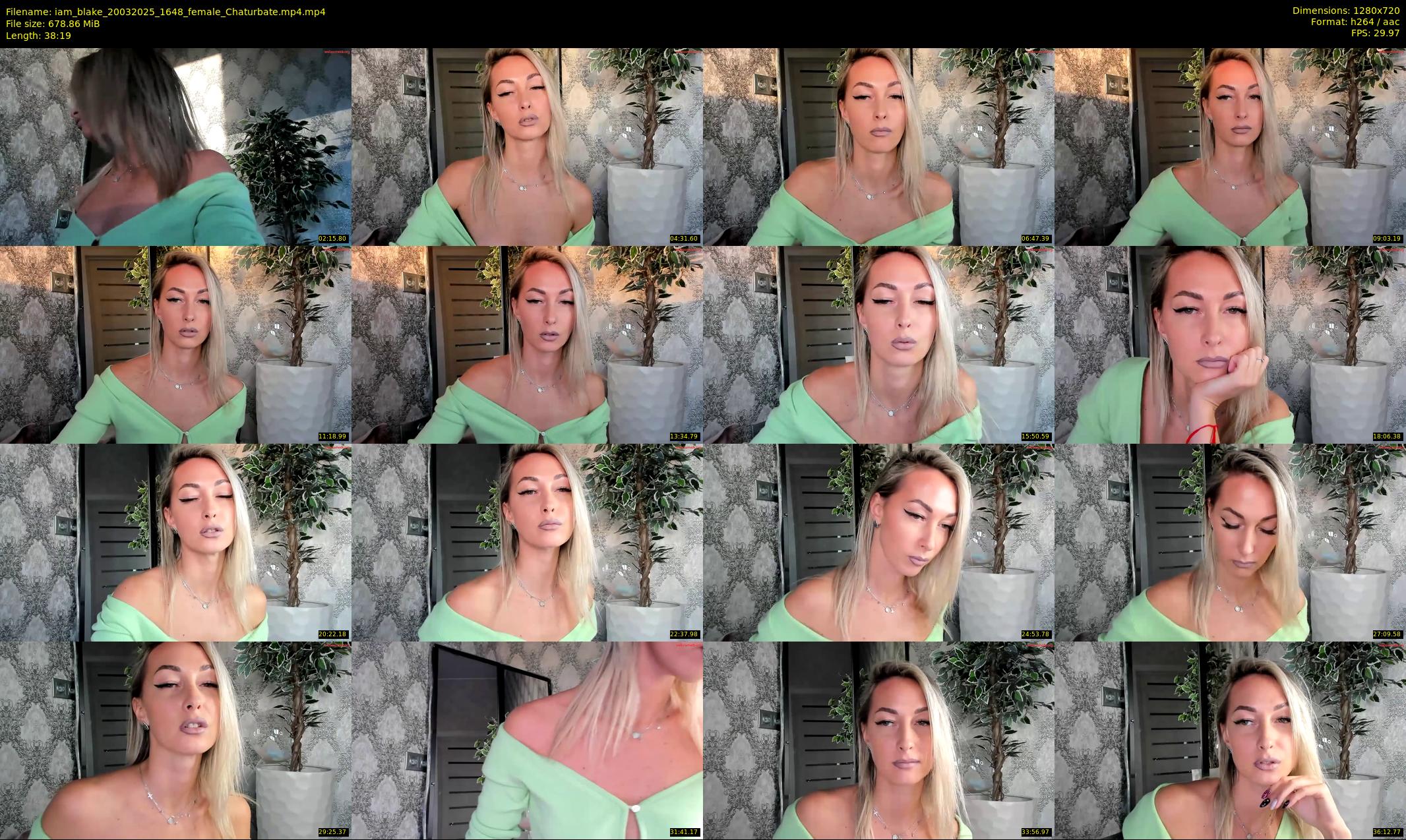 iam_blake — 39 minute Chaturbate female cam show recording, 720p, Mar 20, 2025