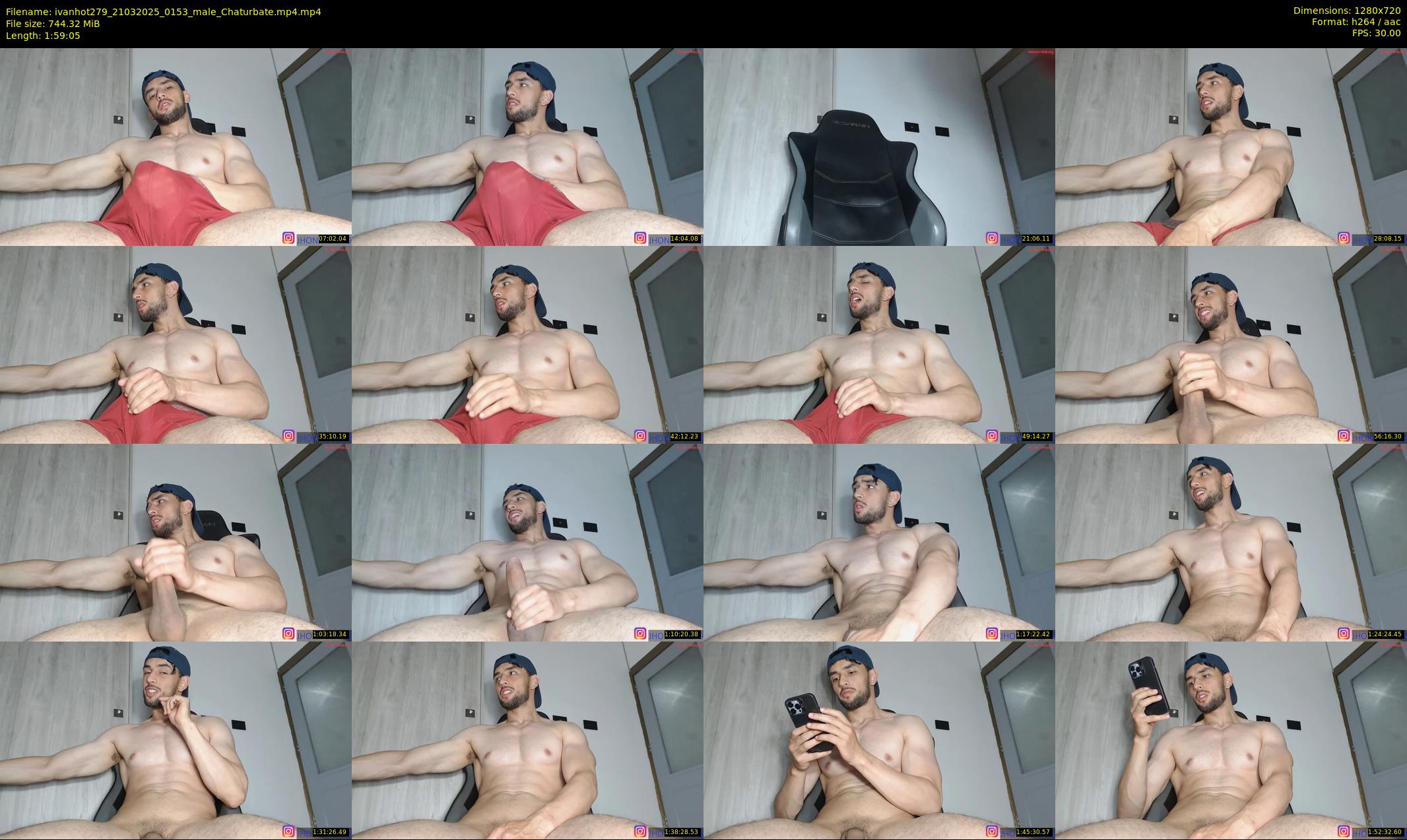 ivanhot279 — 120 minute Chaturbate male cam show recording, 720p, Mar 21, 2025