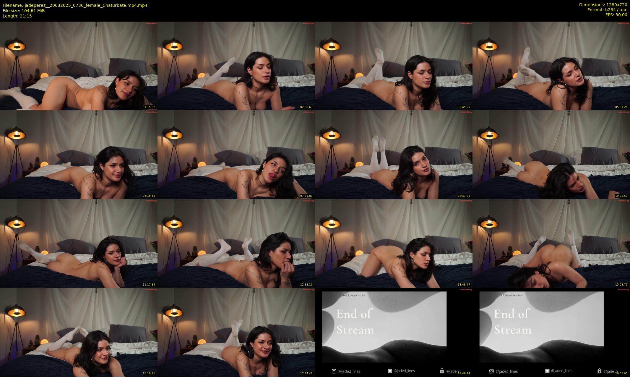 jadeperez_ — 22 minute Chaturbate female cam show recording, 720p, Mar 20, 2025