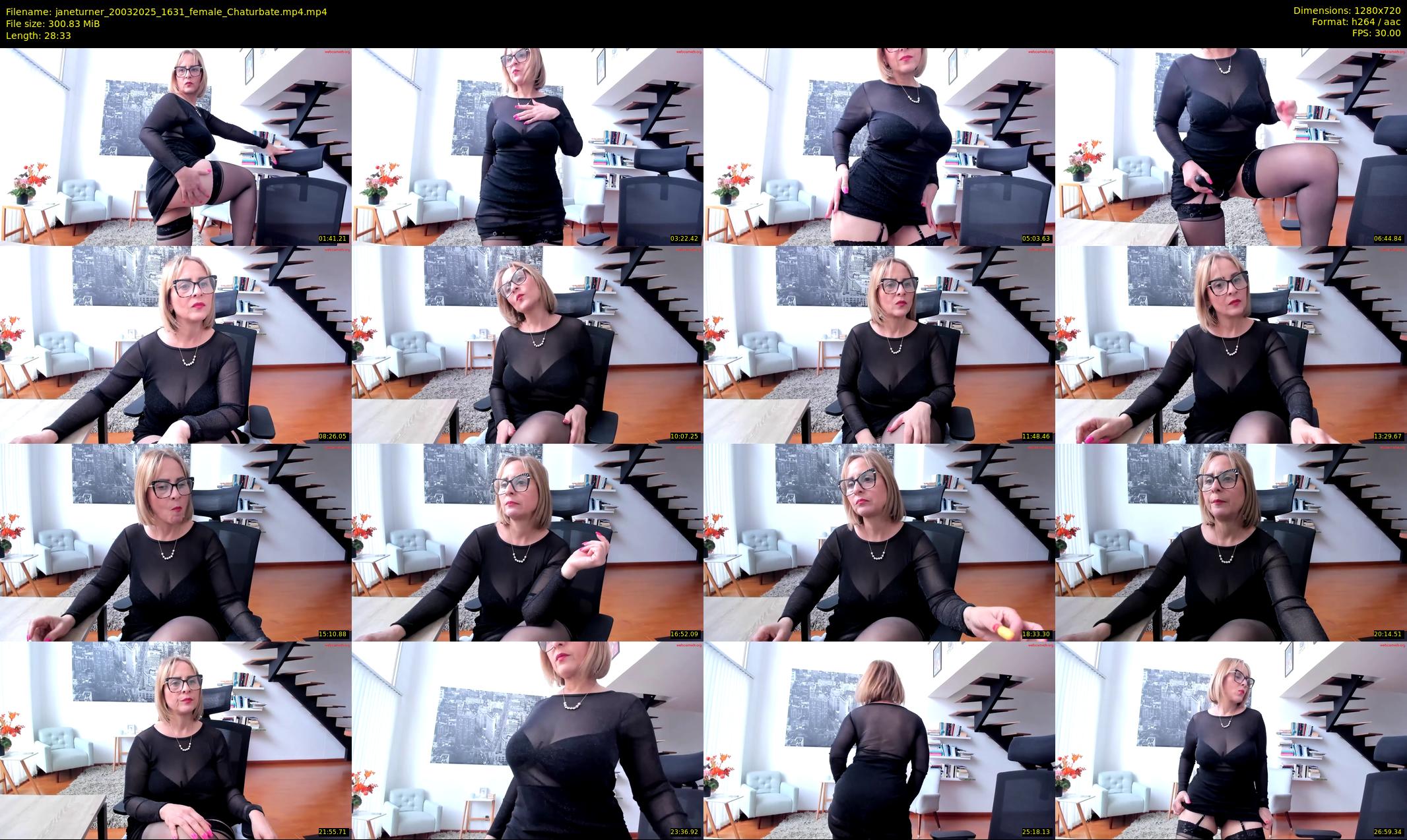 janeturner — 29 minute Chaturbate female cam show recording, 720p, Mar 20, 2025